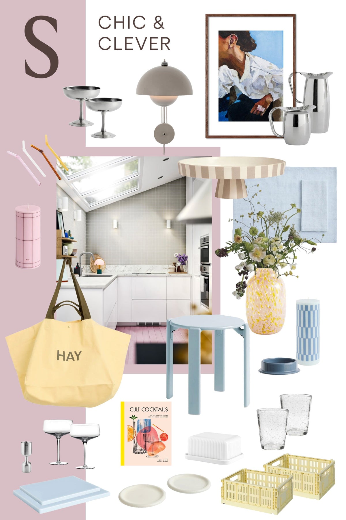 Kitchen, Chic & Clever