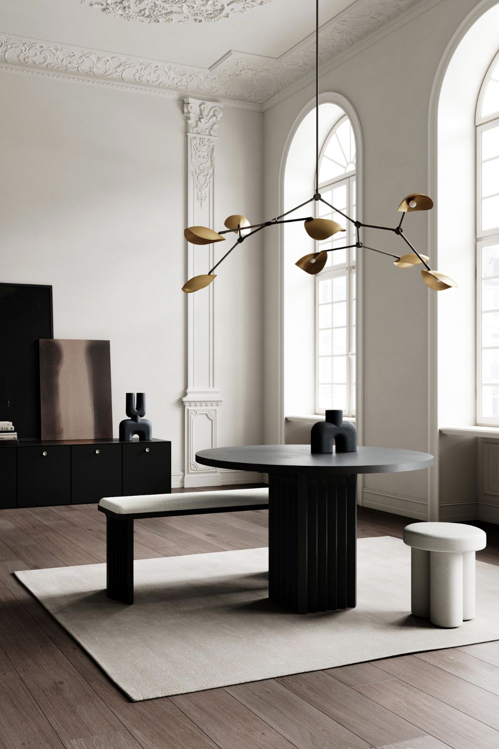 Cobra Vase Uno Medio Black | 101 Copenhagen | Home of Solinfo