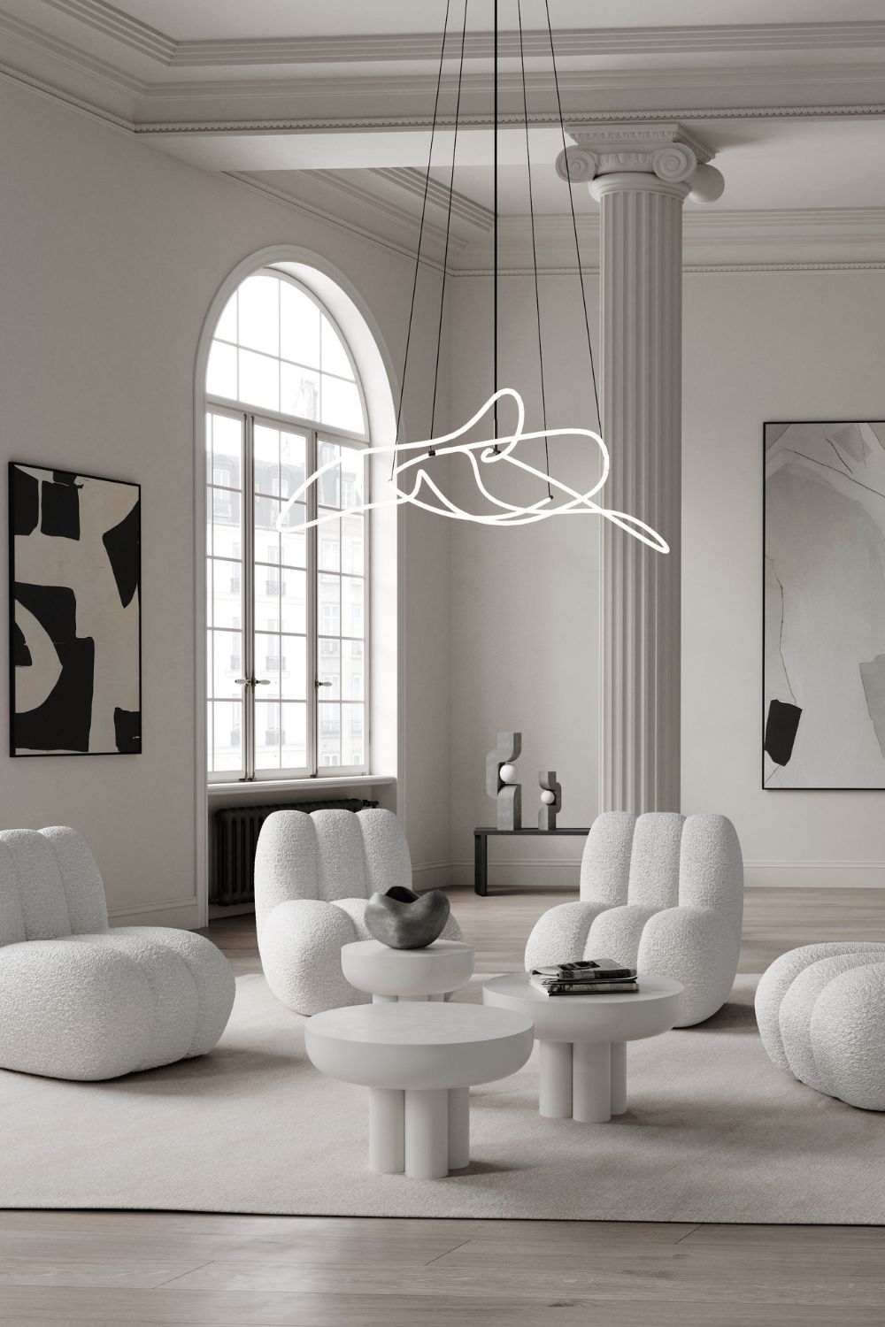 Crown low table bone white | 101 Copenhagen | Home of Solinfo