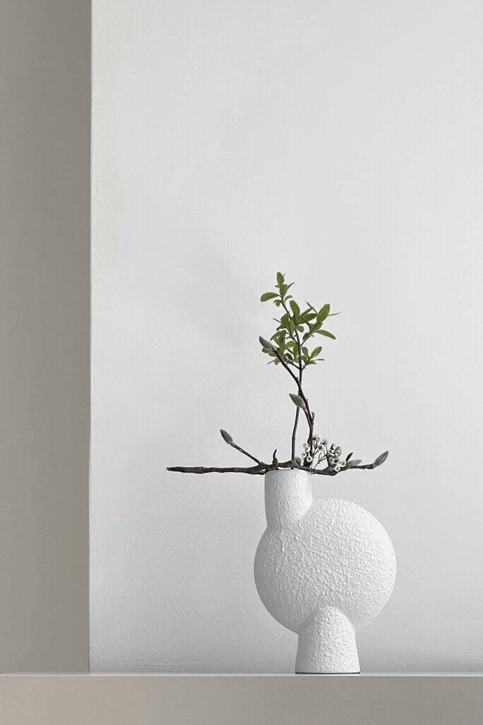 Sphere vase Bubl, medium, bubble white | 101 Copenhagen | Home of Solinfo