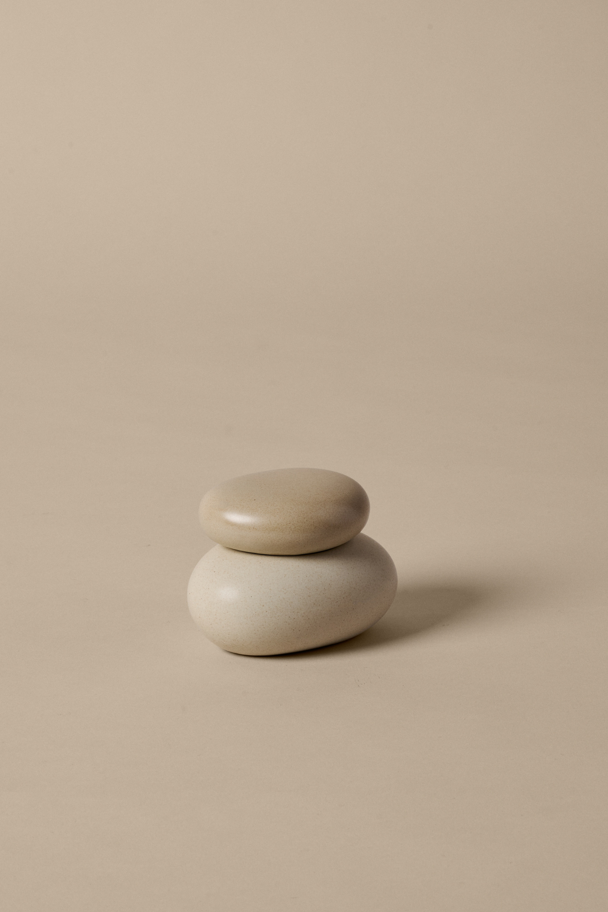 Pebble Box Small Sand/Cream