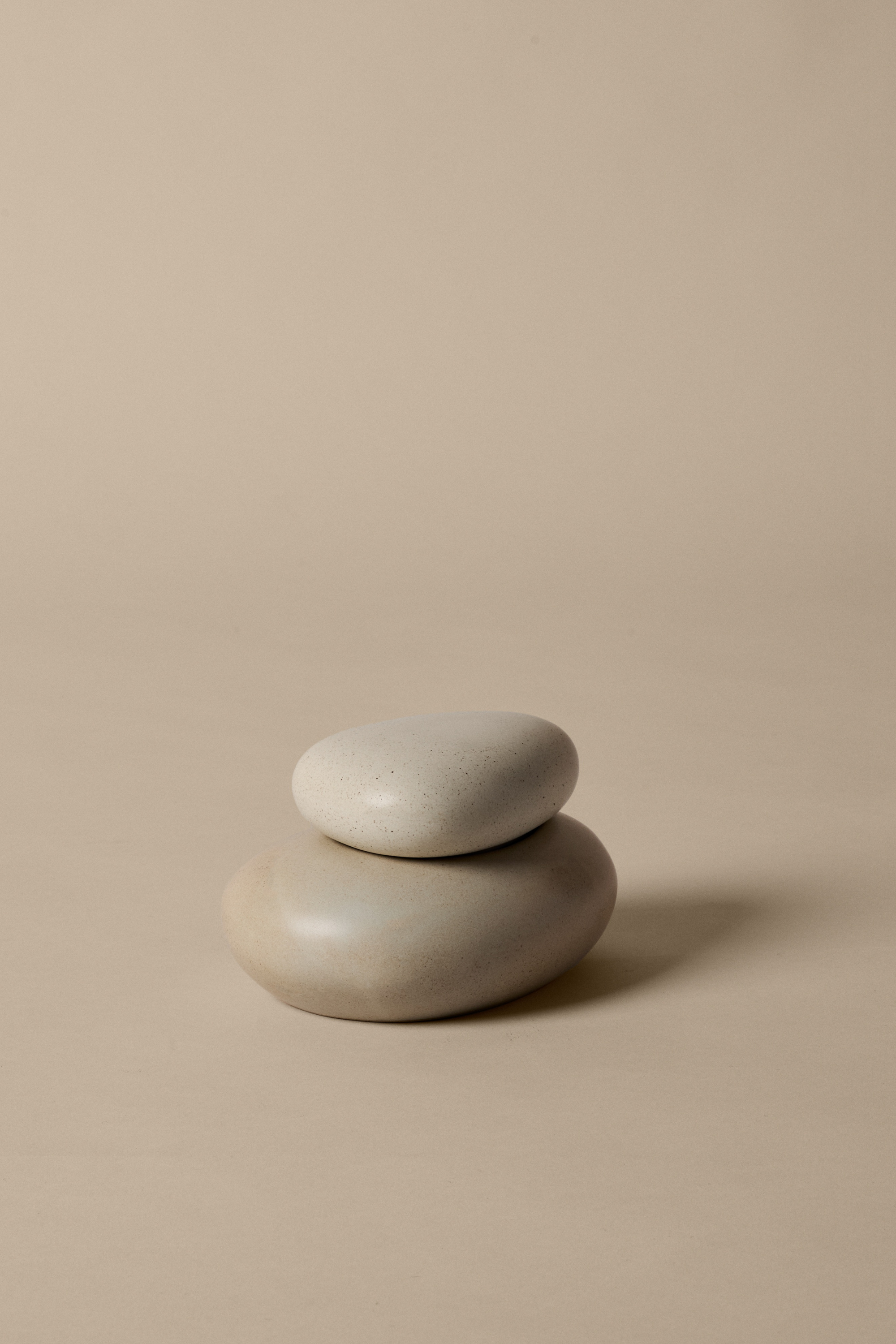 Pebble Box Medium Sand/Cream