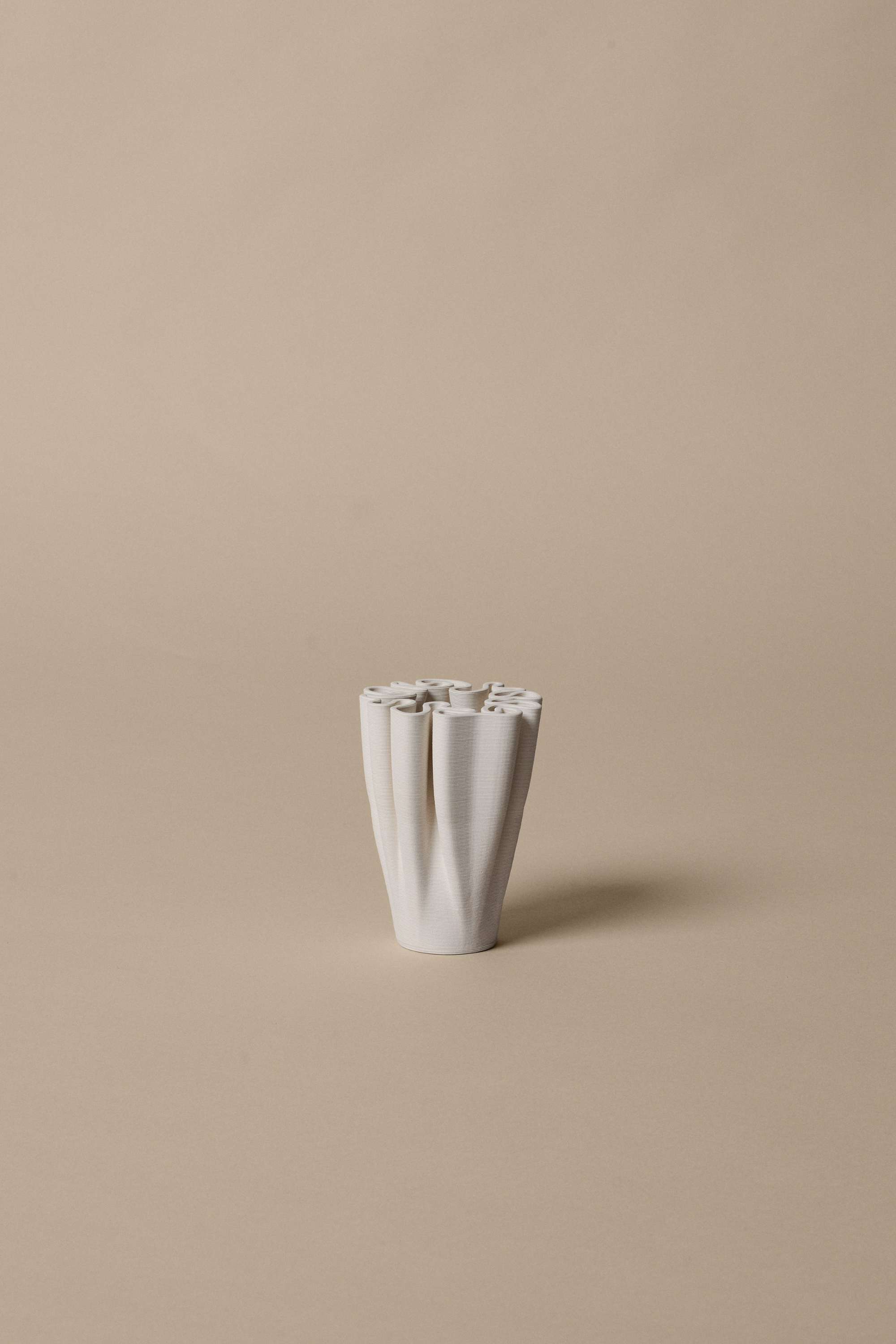 Dedali Vase Small Off-White