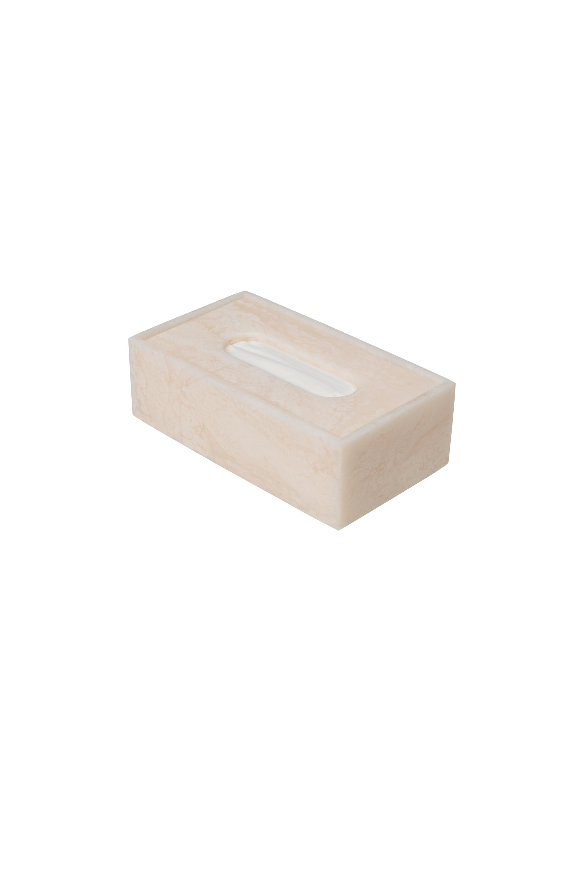 Mist Tissue Box Pearl