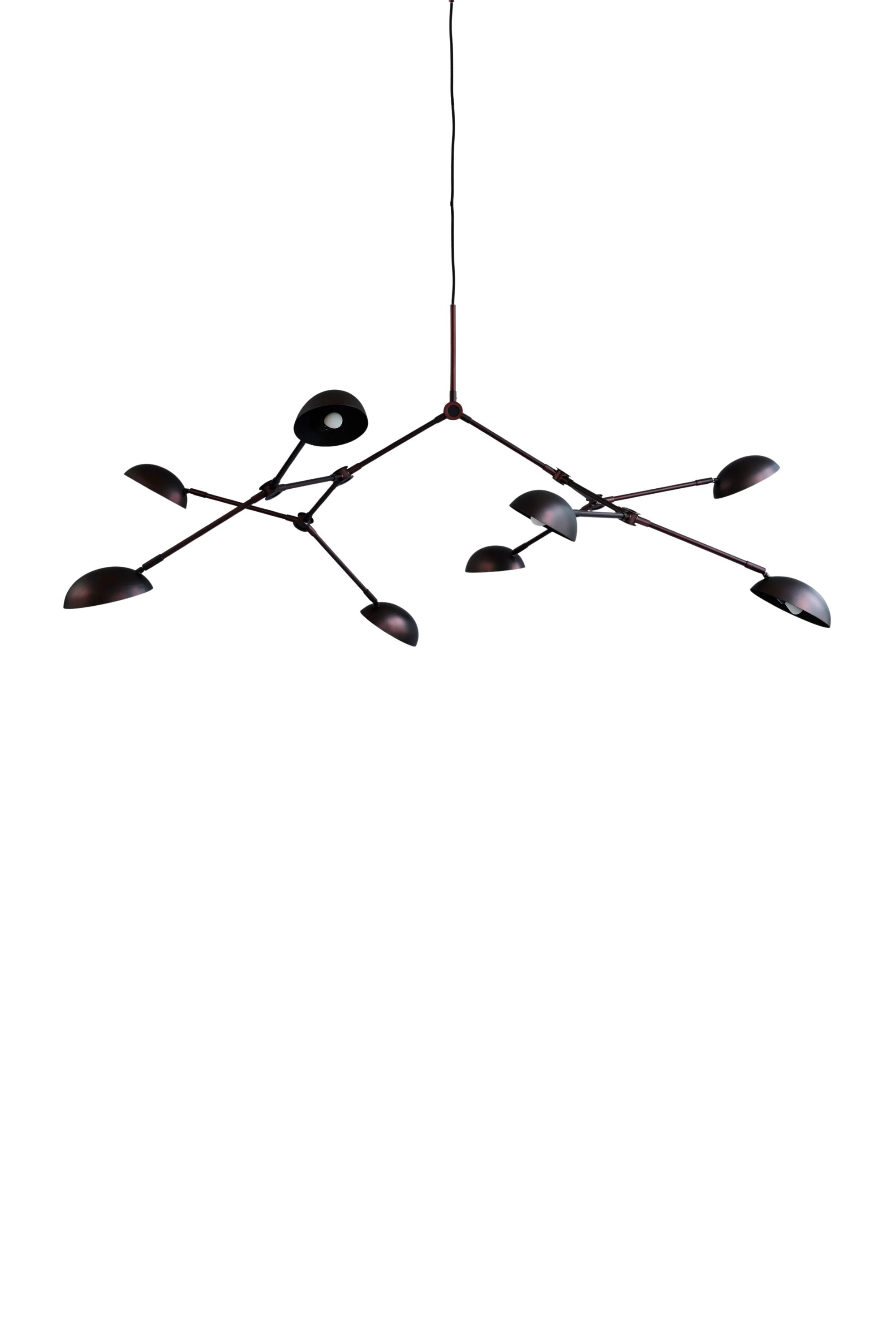 Drop fekete csillár (5m)