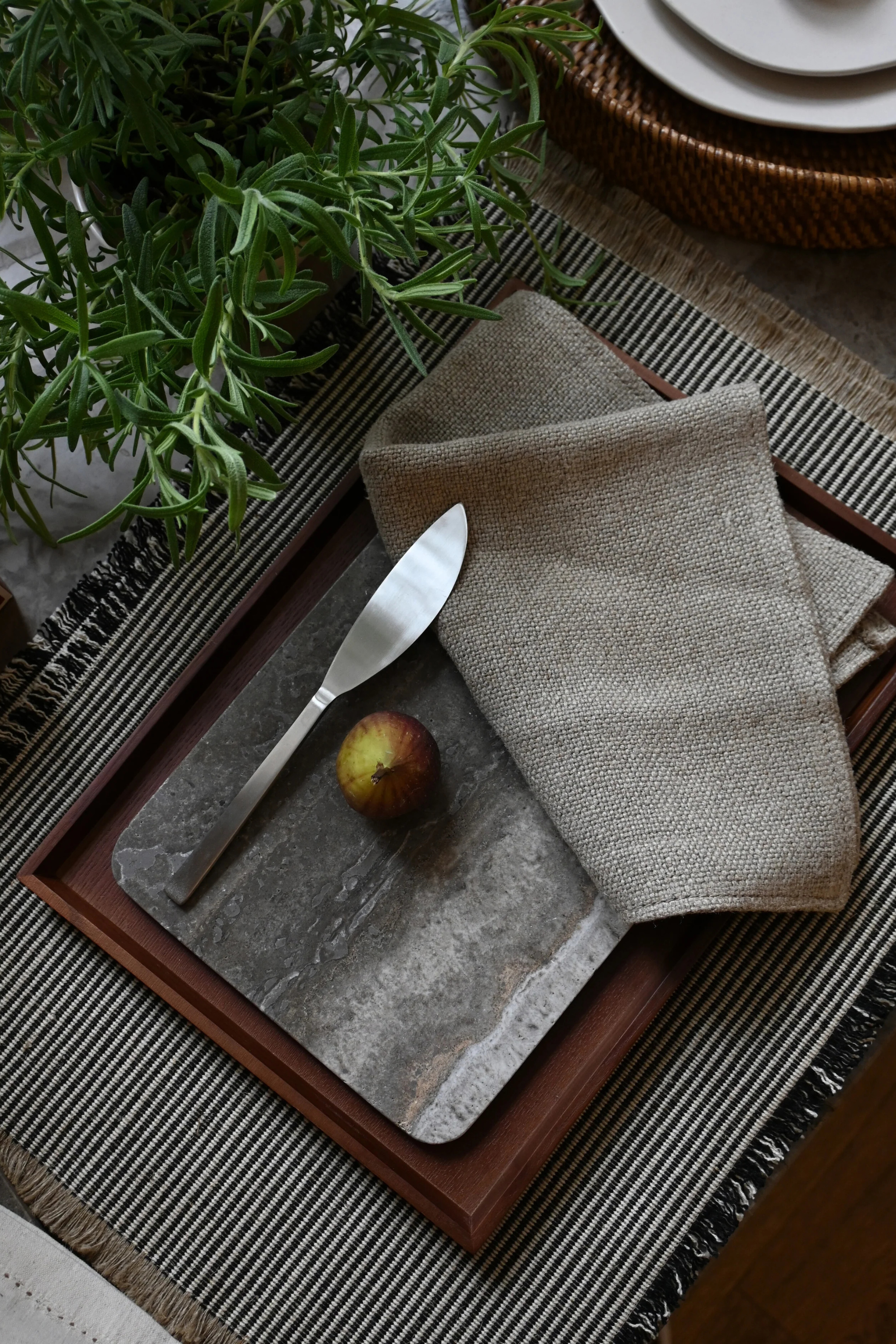 Enkei Tray Rectangular, Mini - Earth