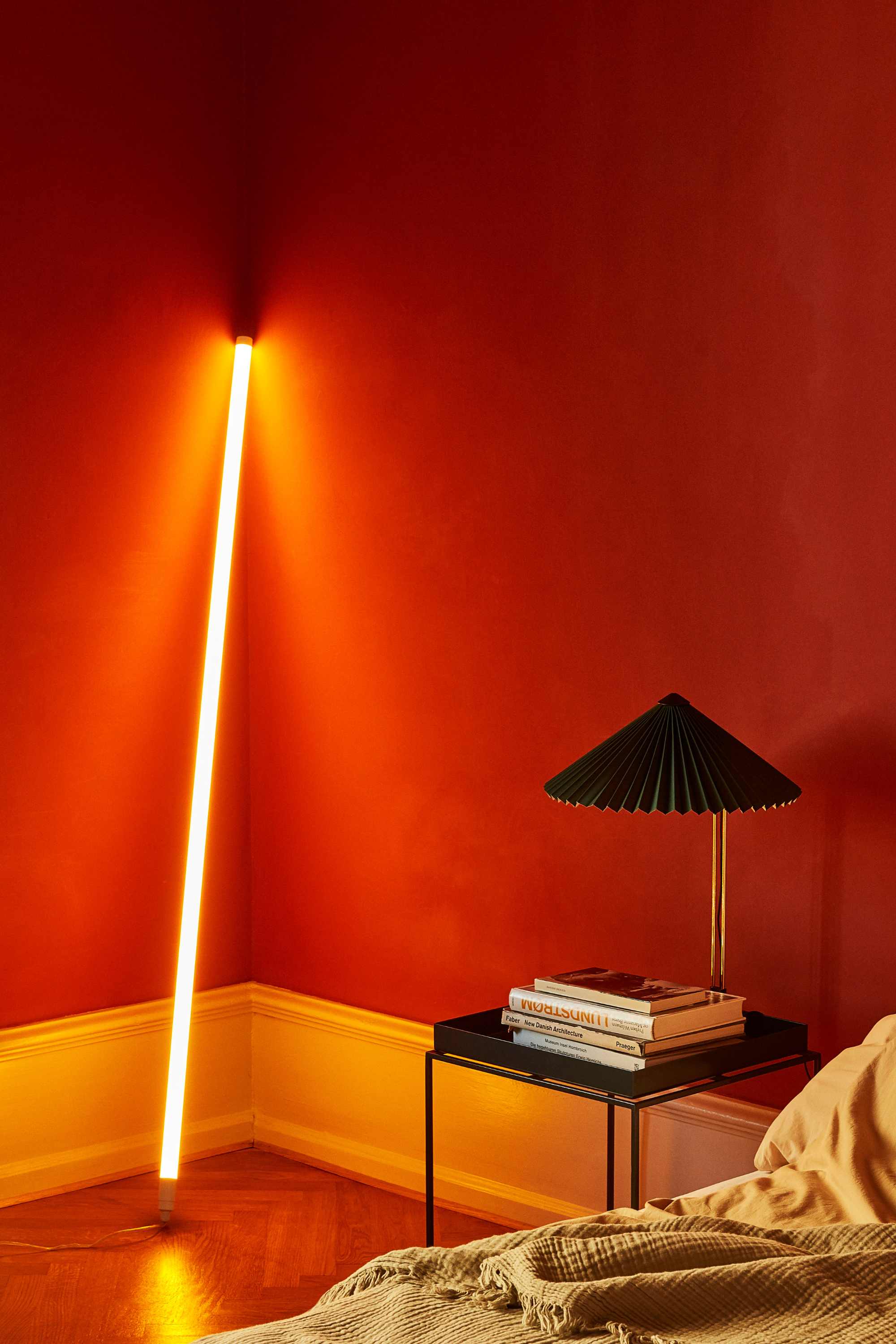 Neon tube warm white