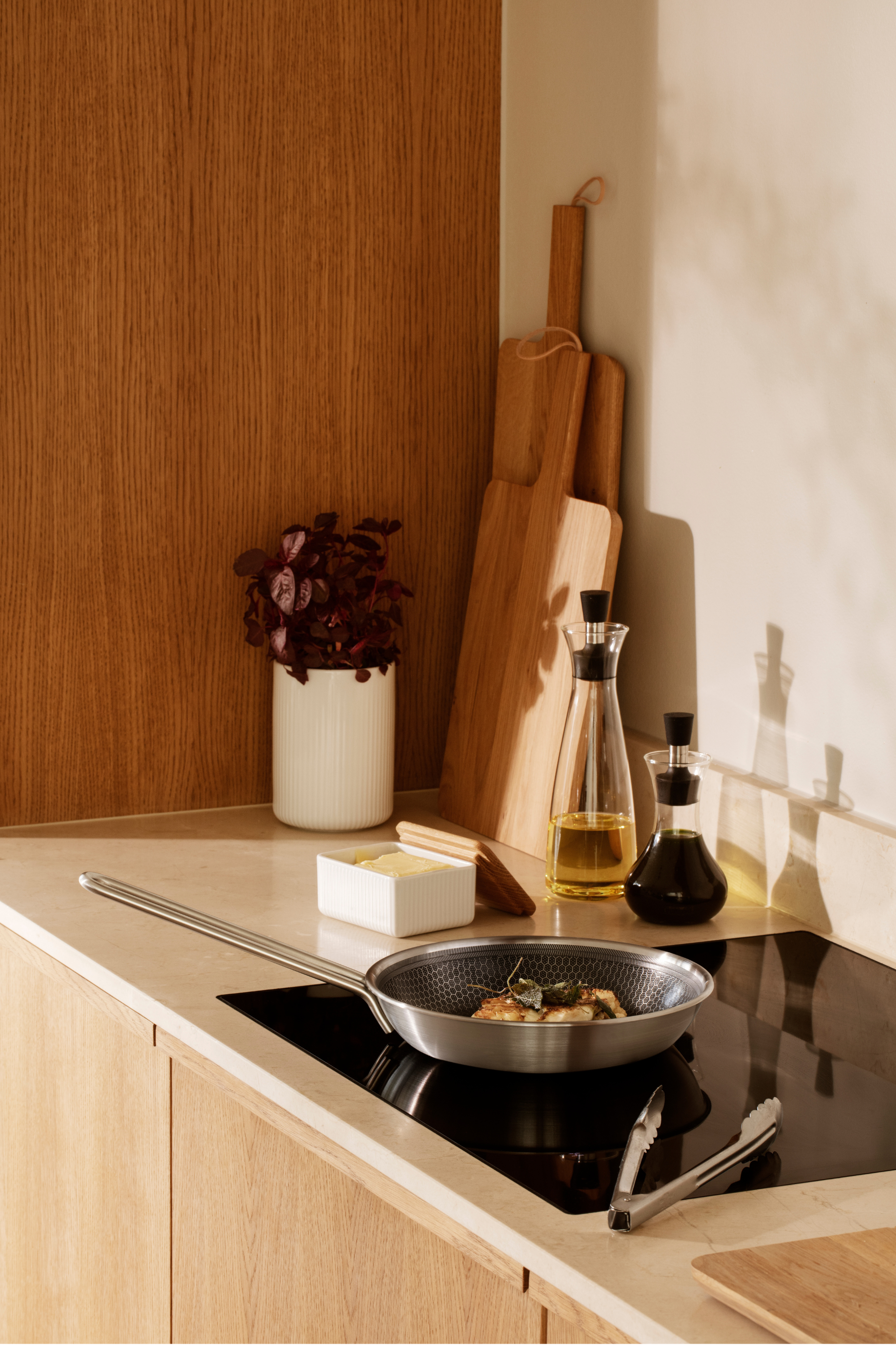 Oil/vinegar carafe drip-free 0,5l