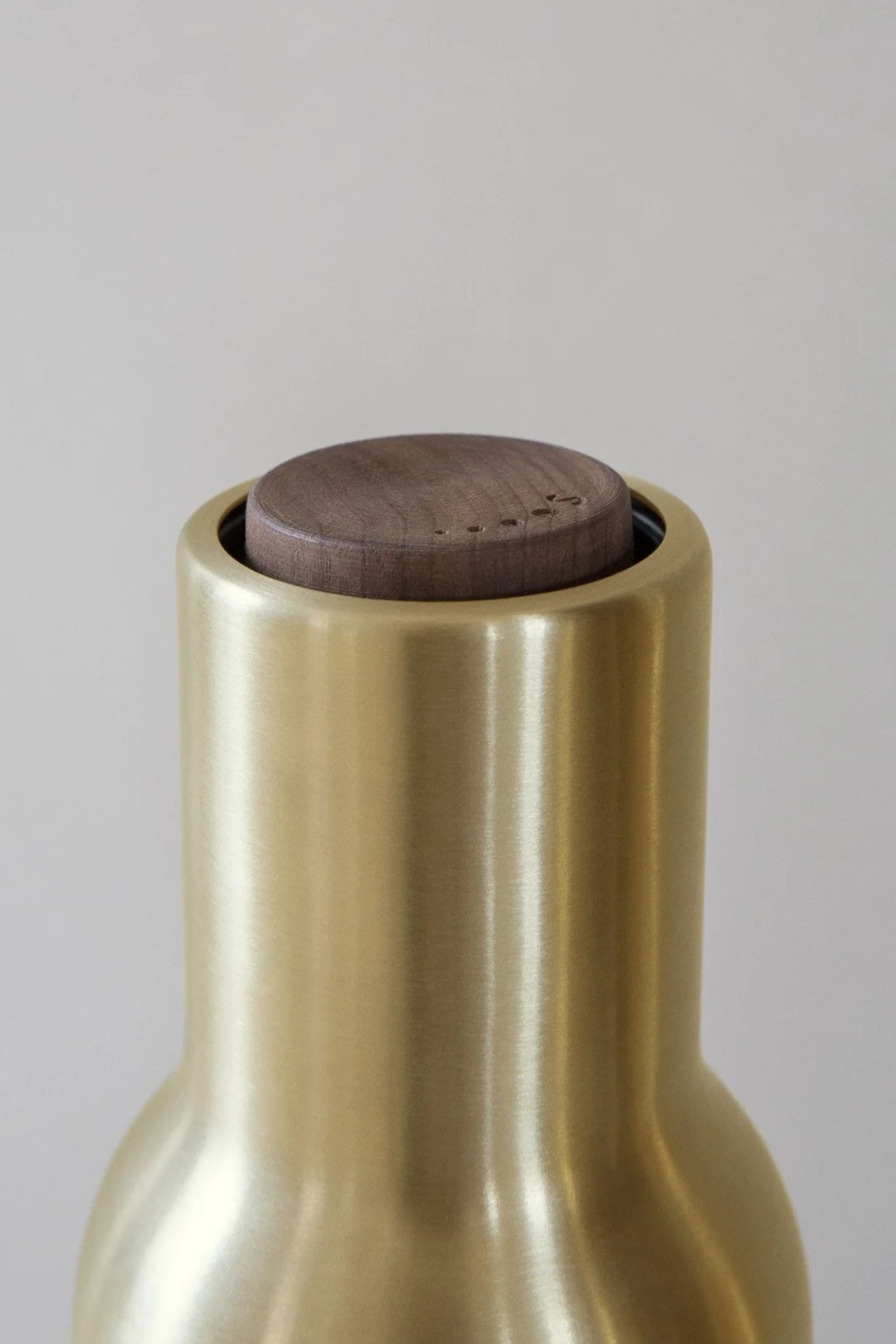 Bottle grinder sárgaréz só- és borsőrlő