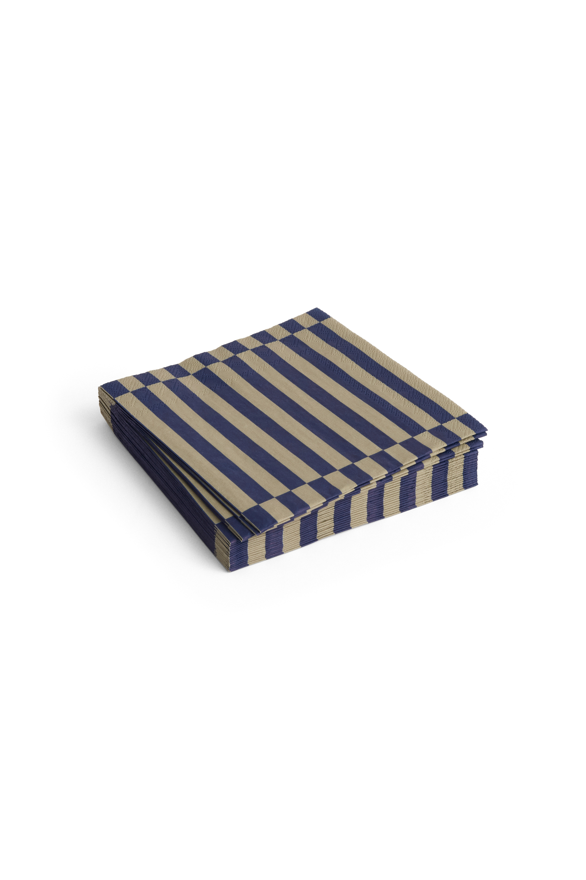 Pattern szalvéták, 20 db, sötétkék- homokszínű