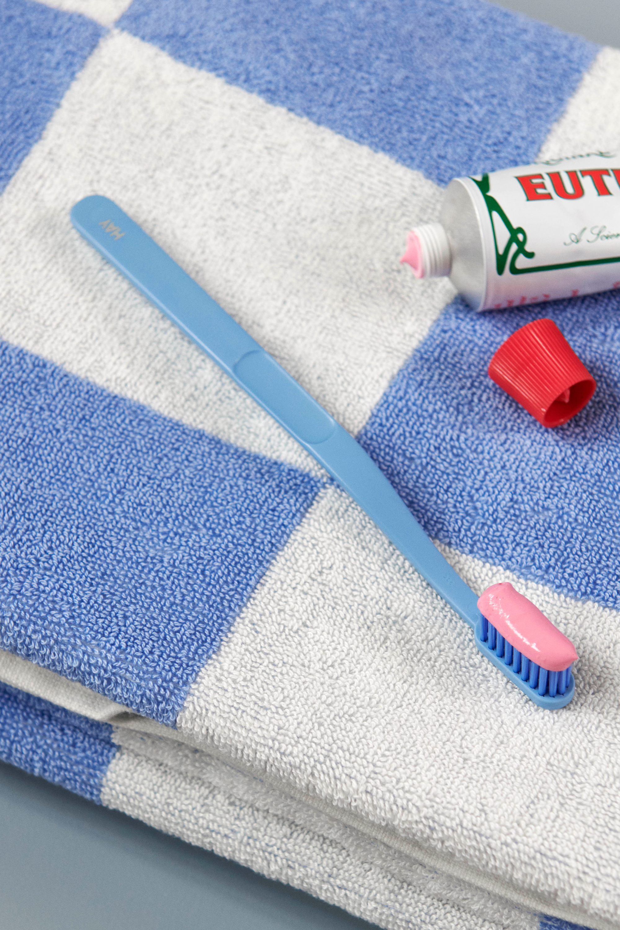 Check kéztörlő 50 x 90, Égkék