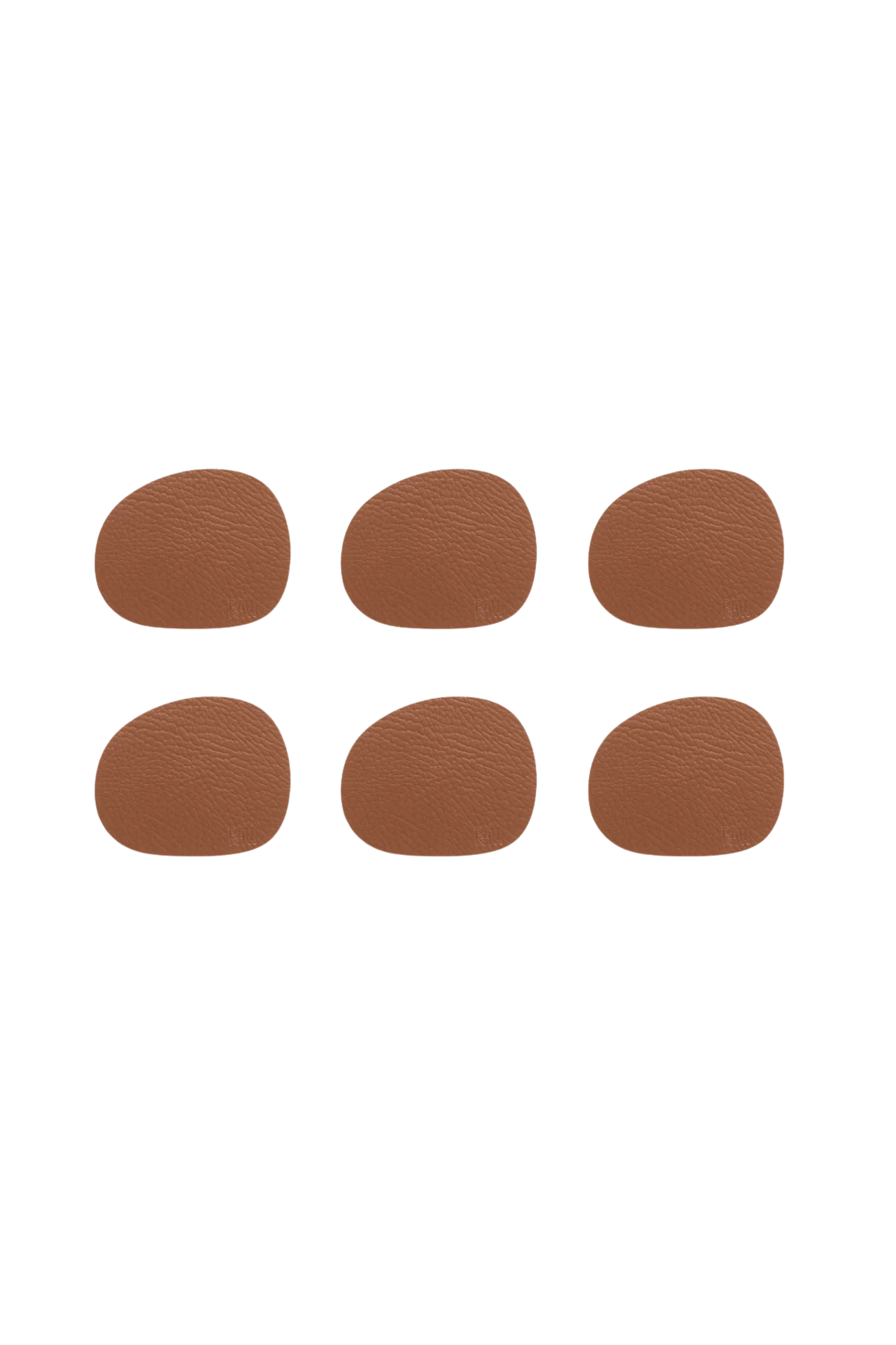 Raw buffalo cinnamon brown poháralátét