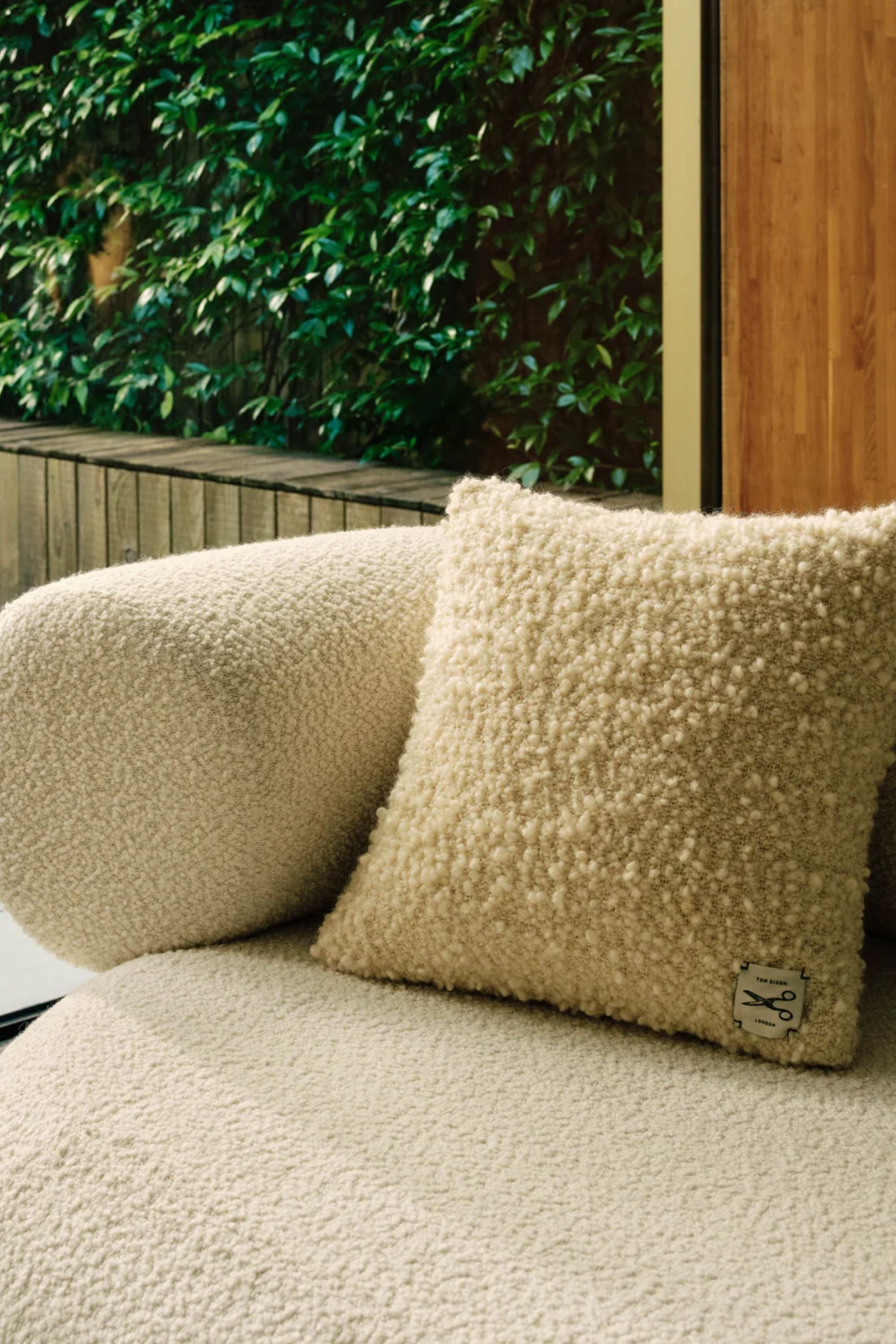 Bobble Cushion natural