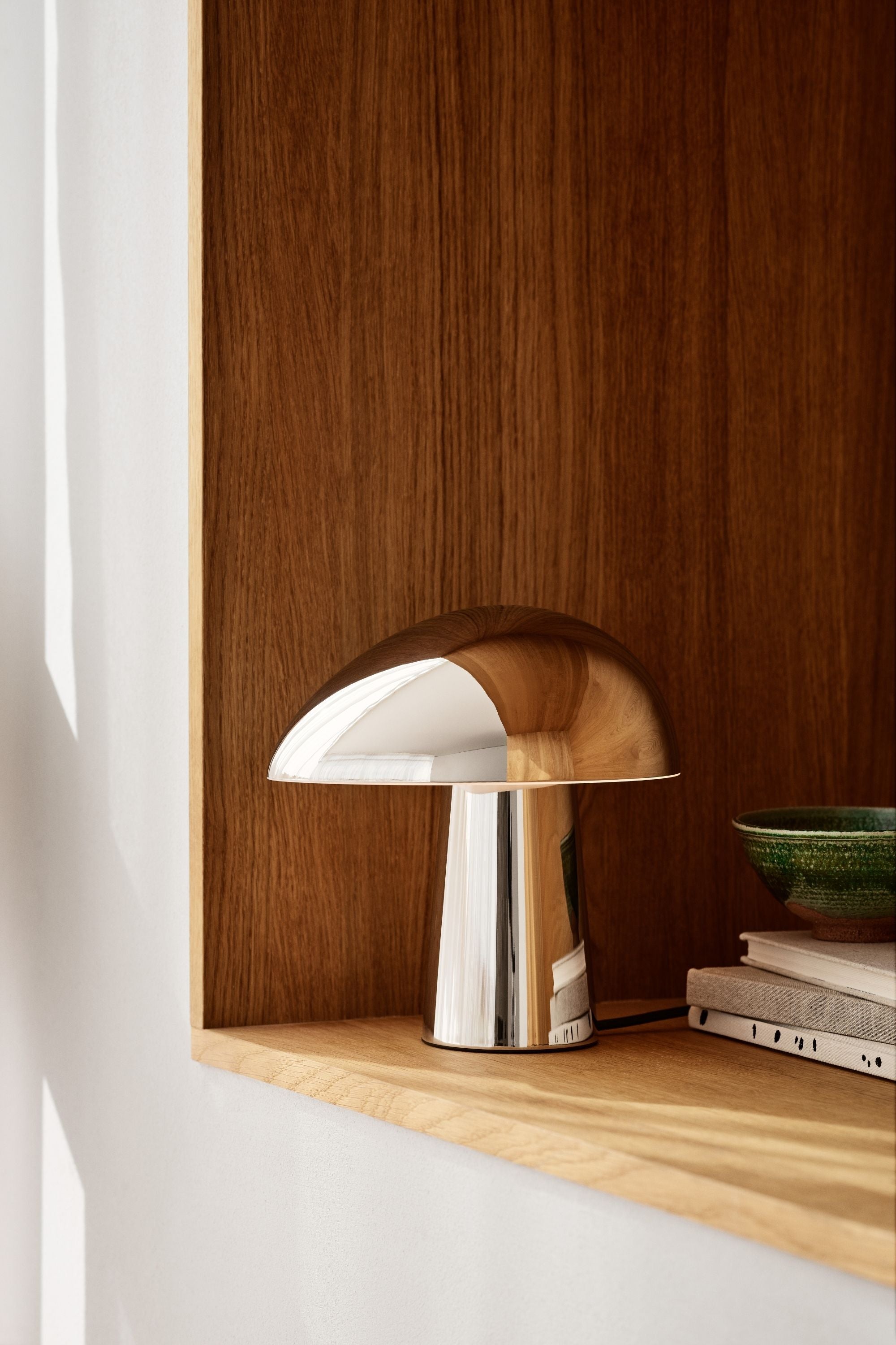 Night Owl™ asztali lámpa rozsdamentes acélból