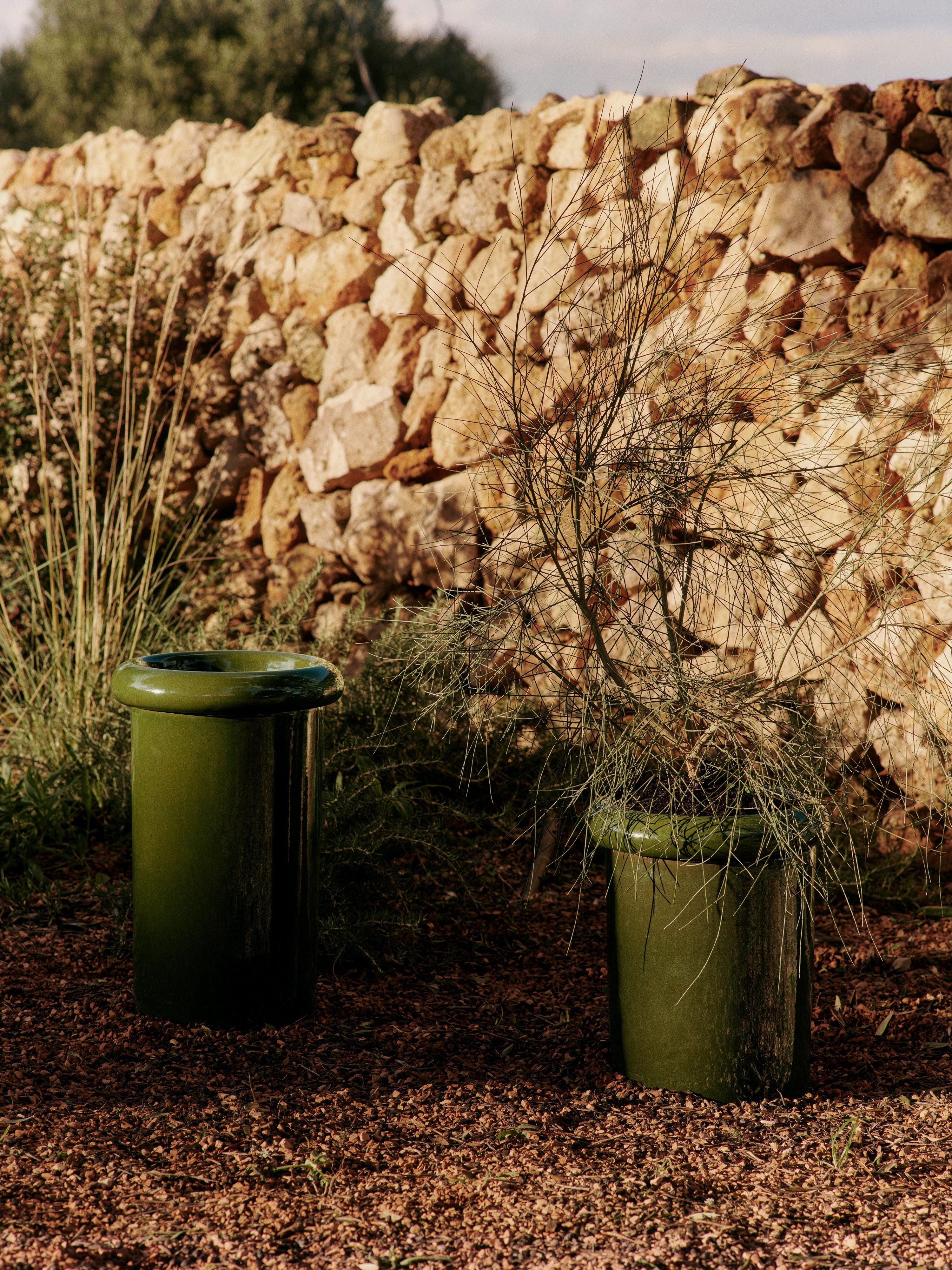 Rollo Pot Large Moss Green