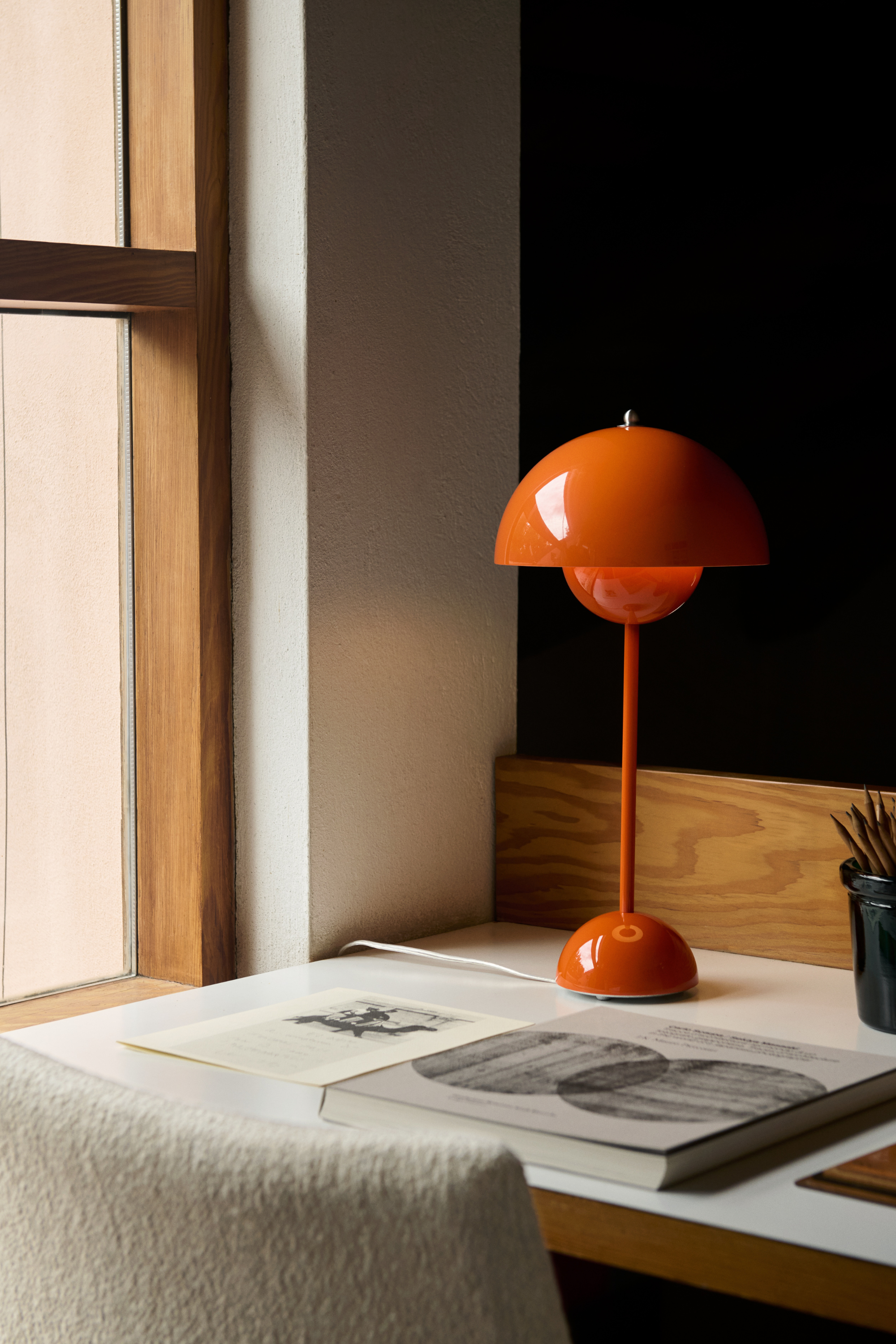 Flowerpot VP3 Narancssárga Lámpa