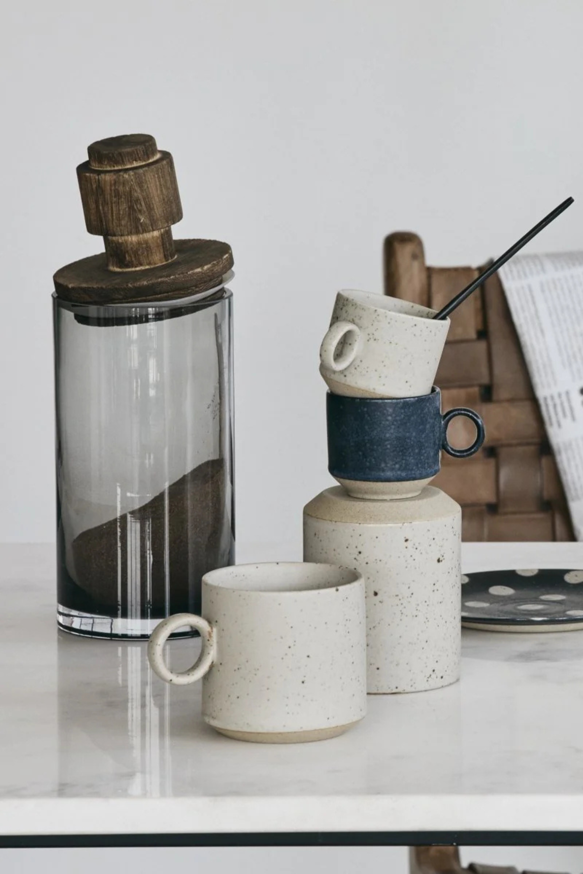 Grainy Espresso Cup sand