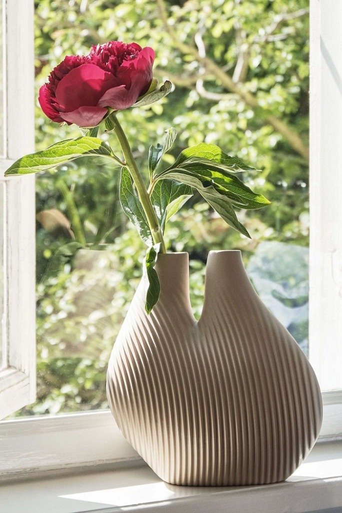 W&S Chamber bézs váza