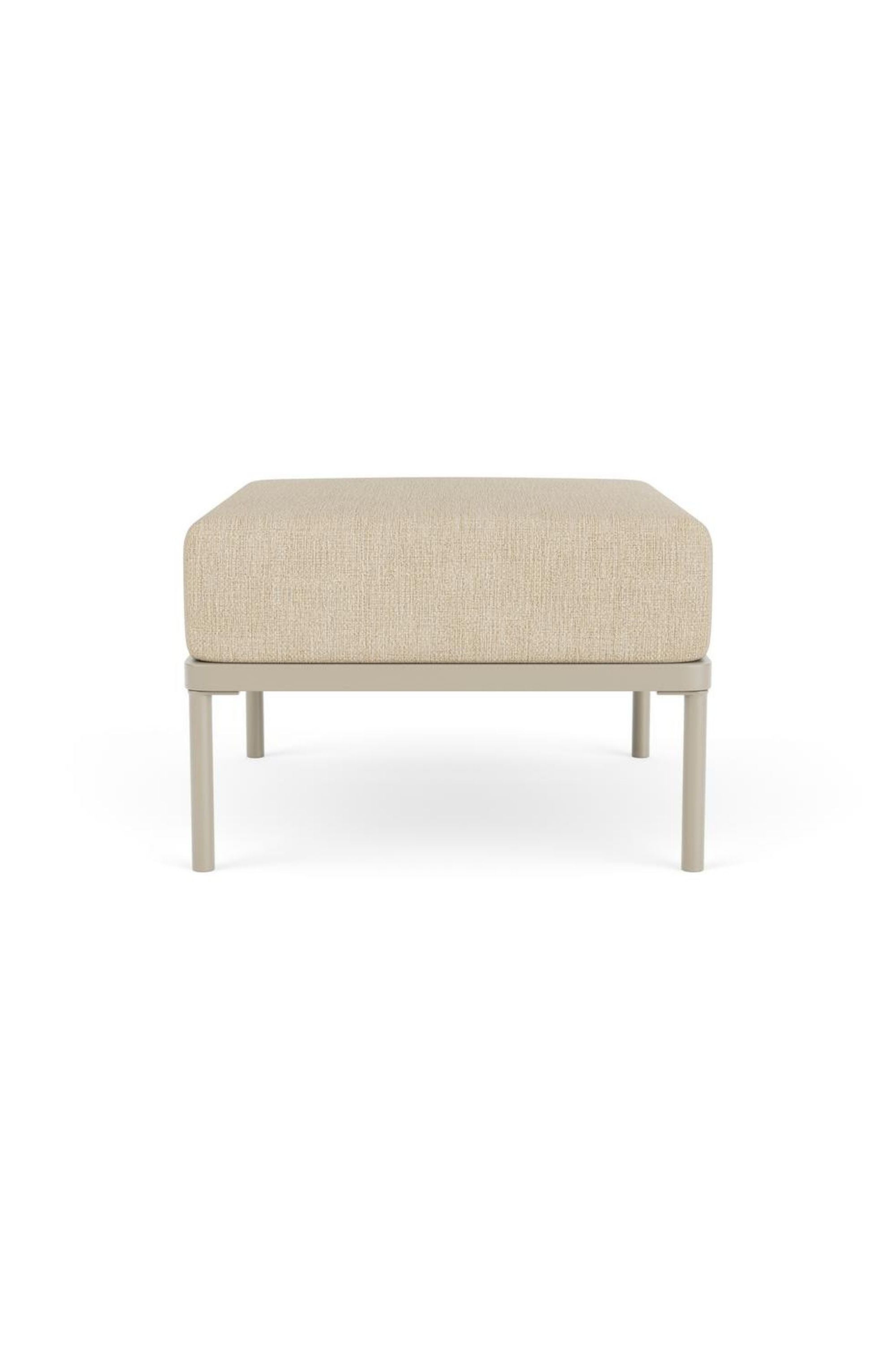 Hadley Outdoor Footrest Marzipan