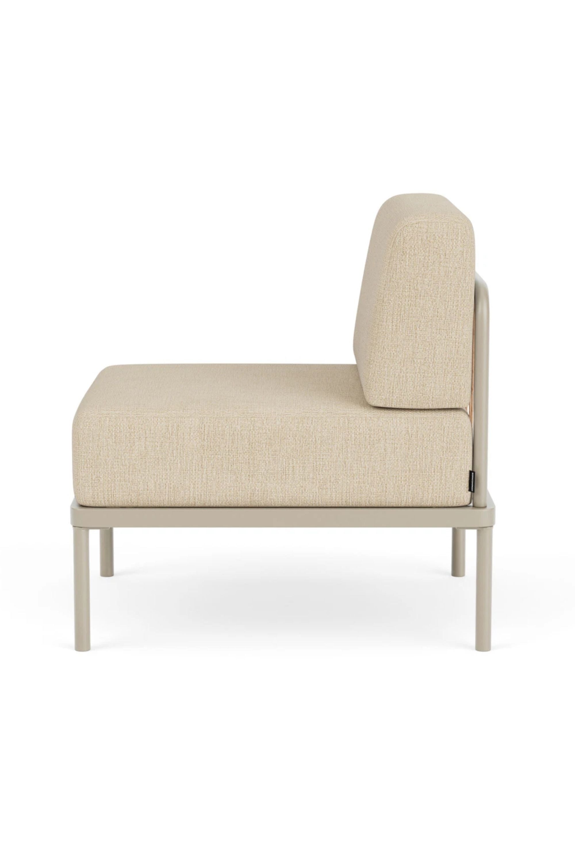 Hadley Outdoor Module 1-seater Marzipan