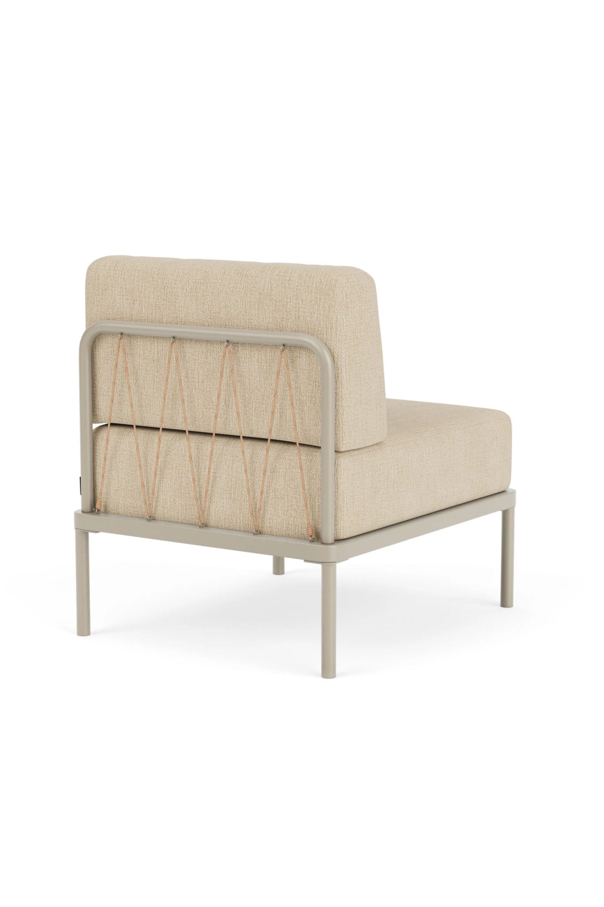 Hadley Outdoor Module 1-seater Marzipan