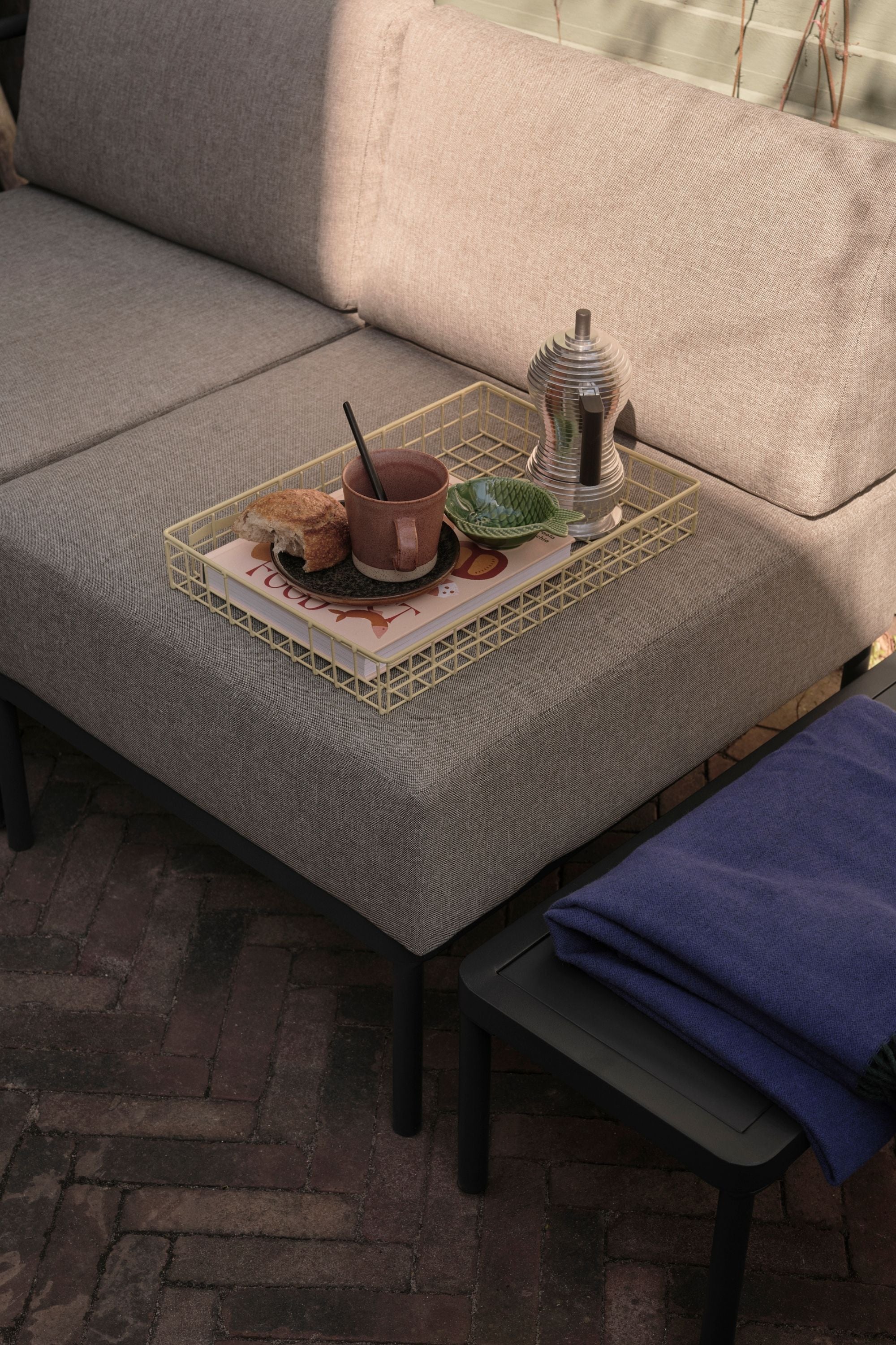 Hadley Outdoor Module 1-seater Sesame