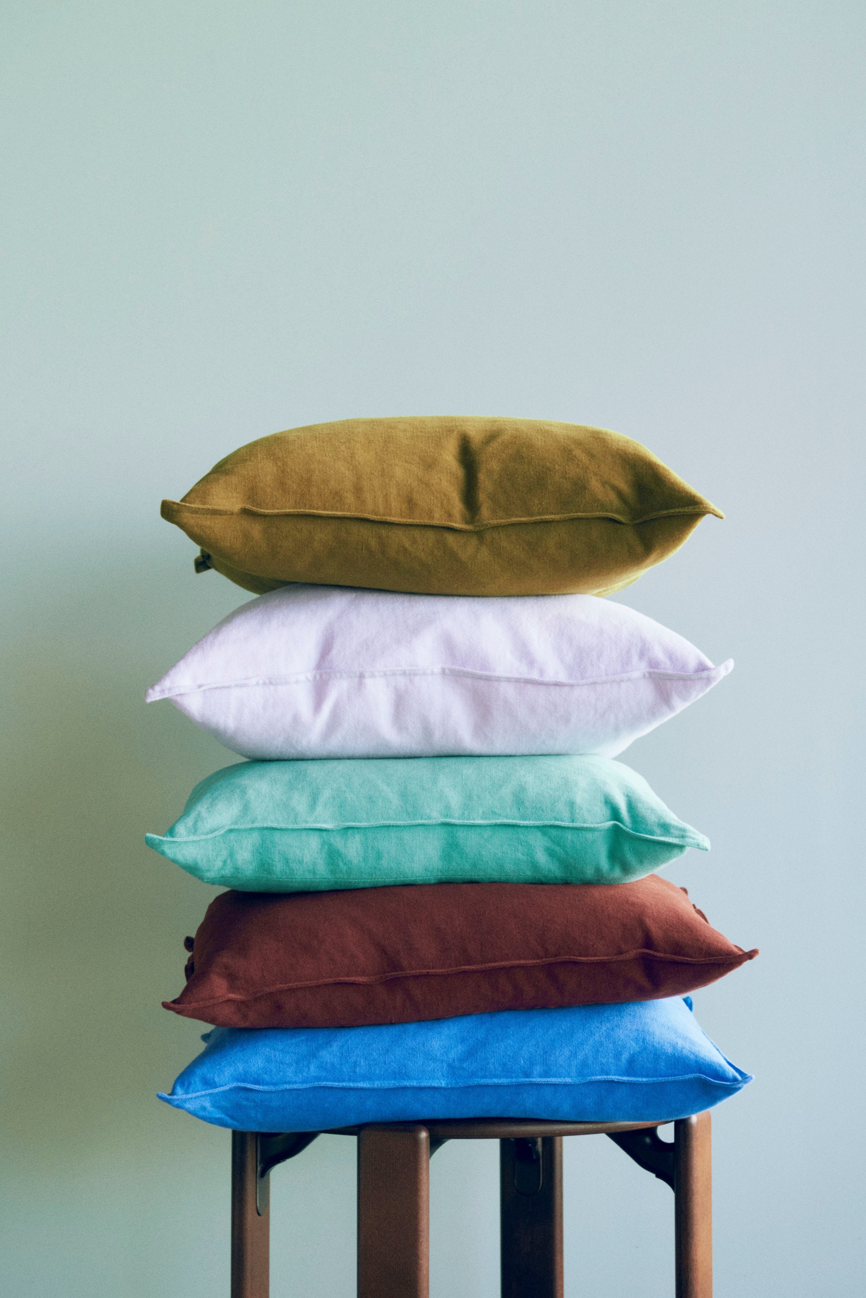 Linen Cushion-50 x 50-Sky blue | Hay | Home of Solinfo