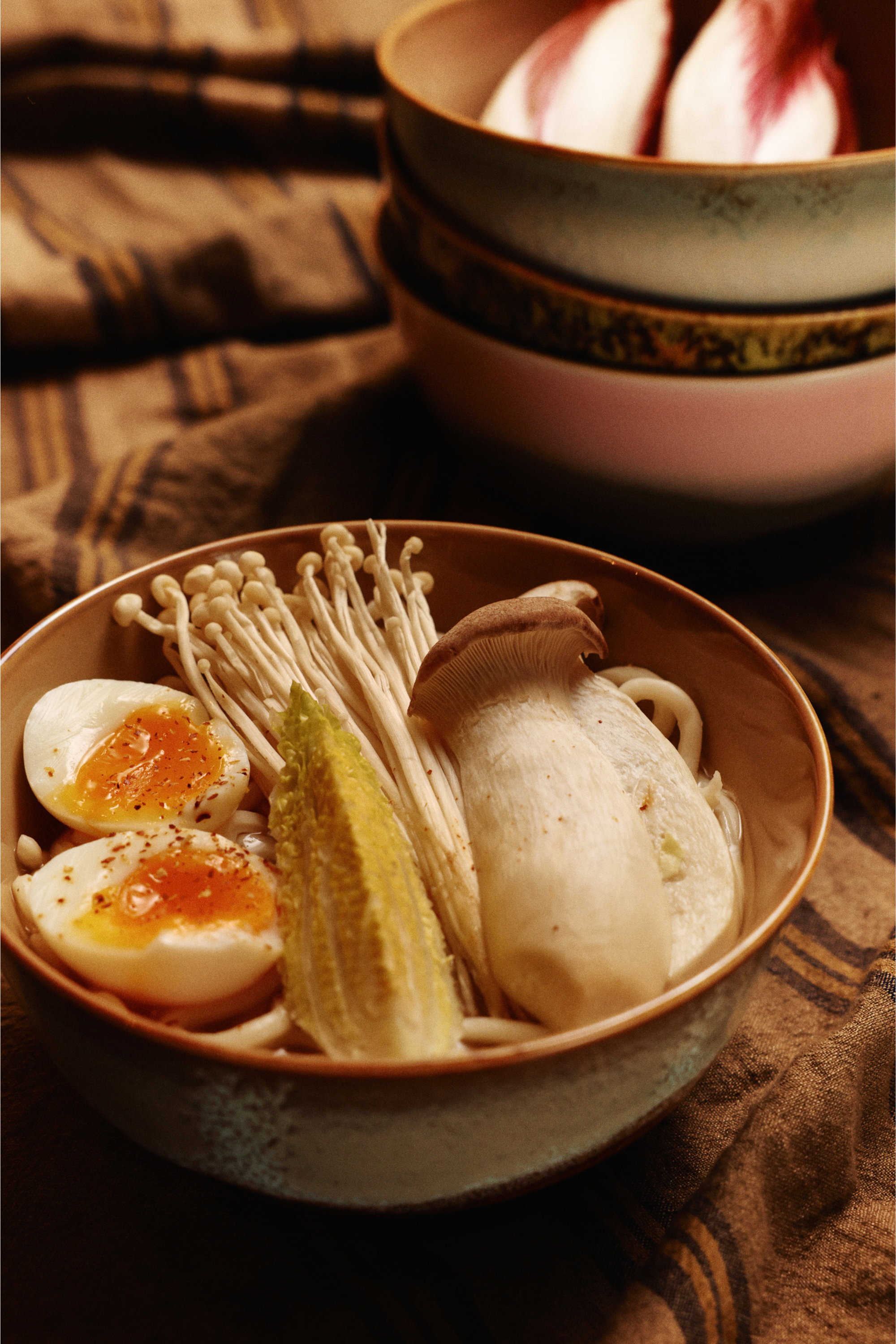 70s Ceramics Verge Ramen Bowl Set