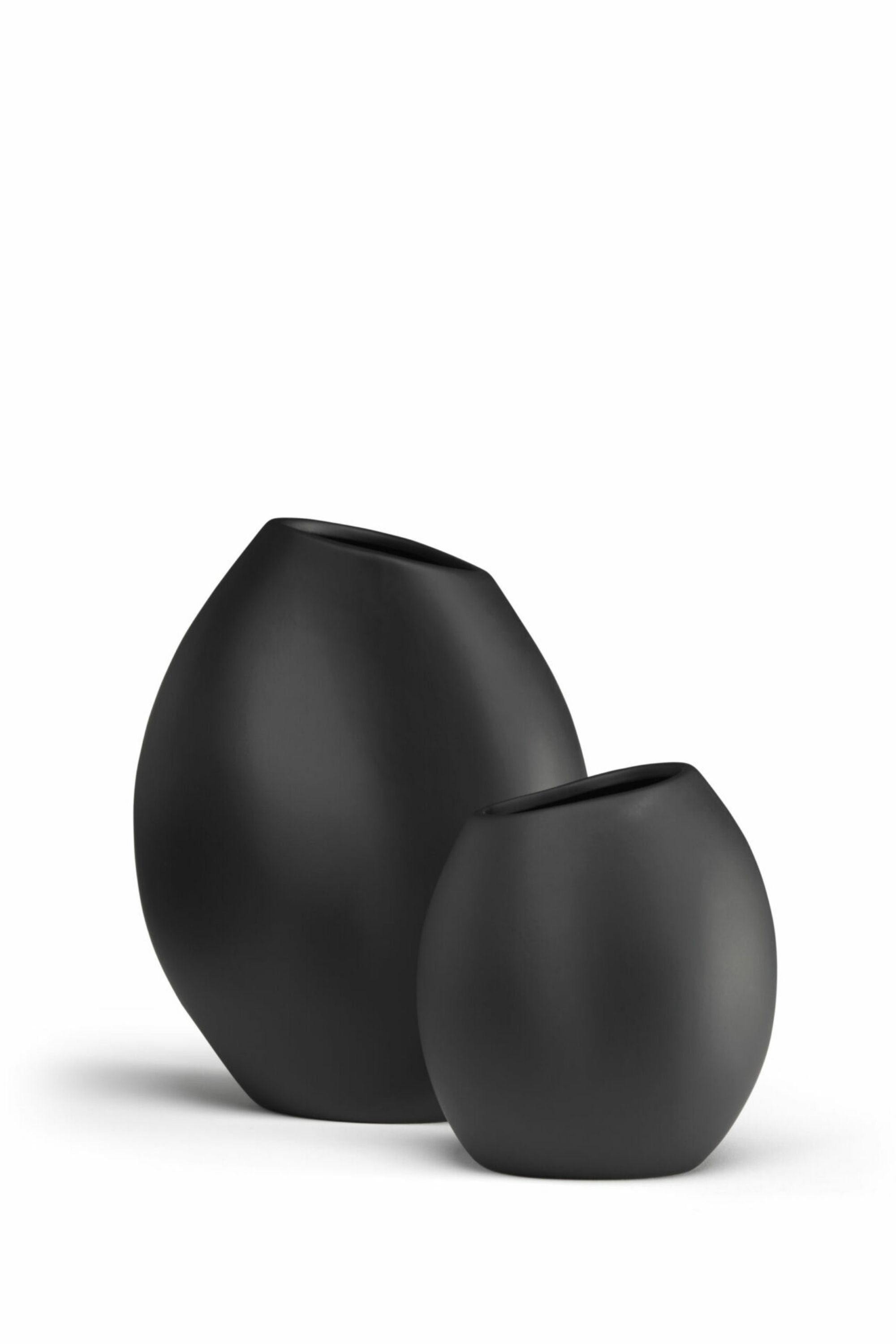 Lee black vase 28 cm