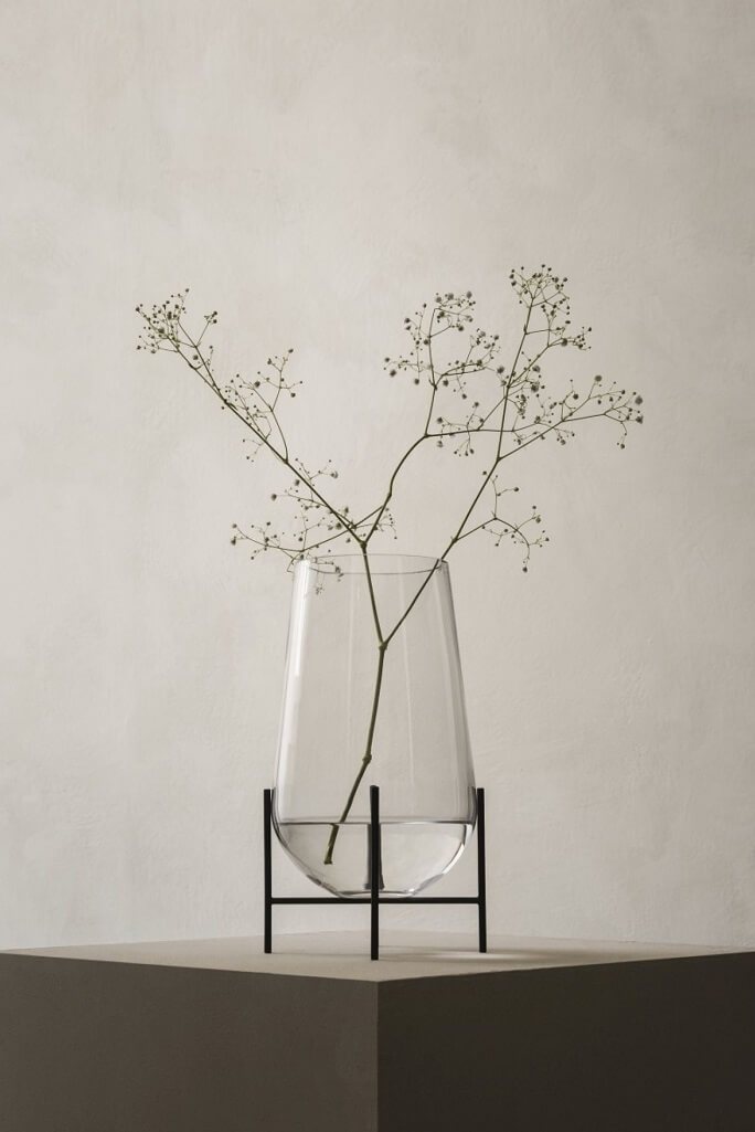 Échasse Hurricane vase, clear | Audo Copenhagen | Home of Solinfo