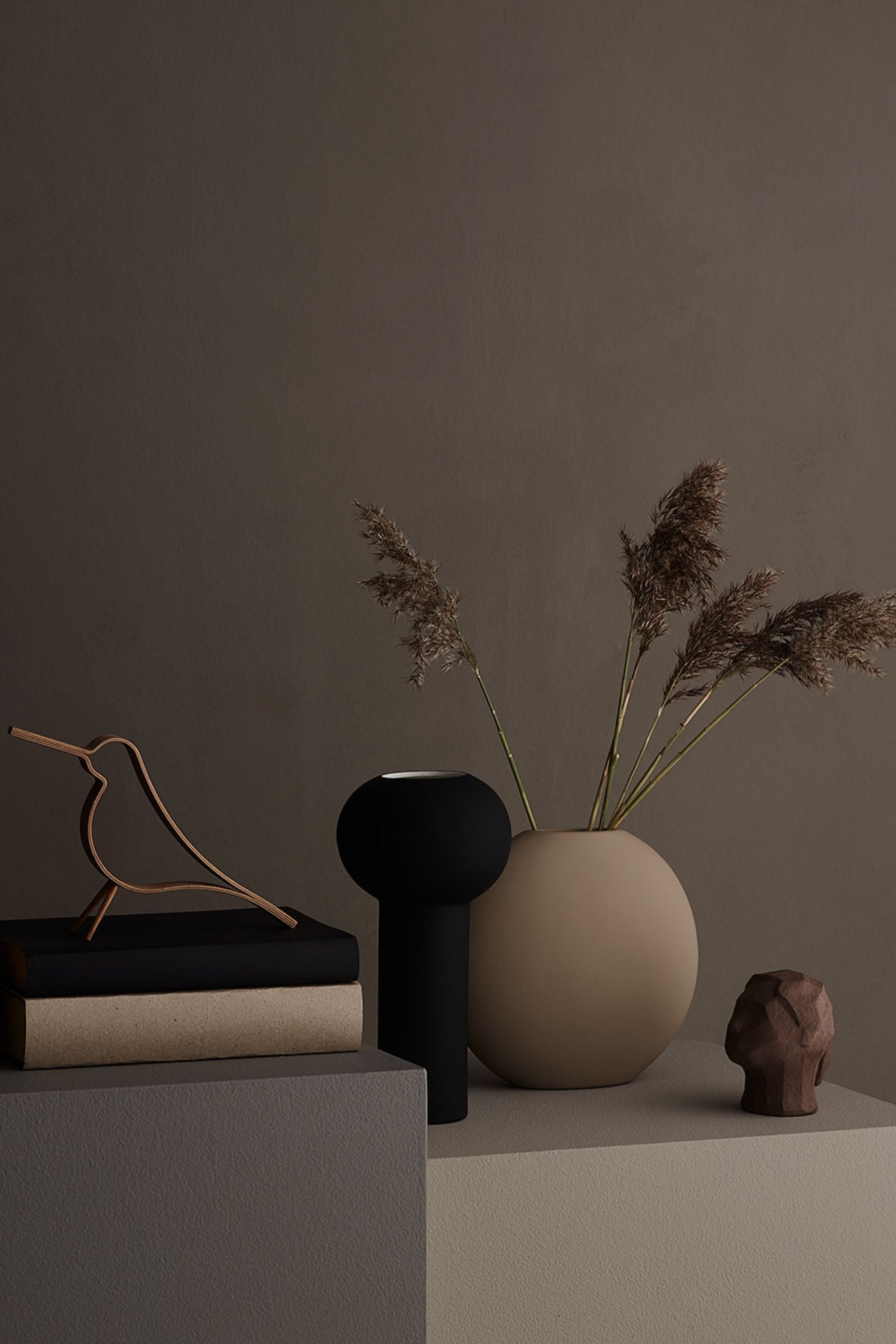 Pastille Vase sand 20cm