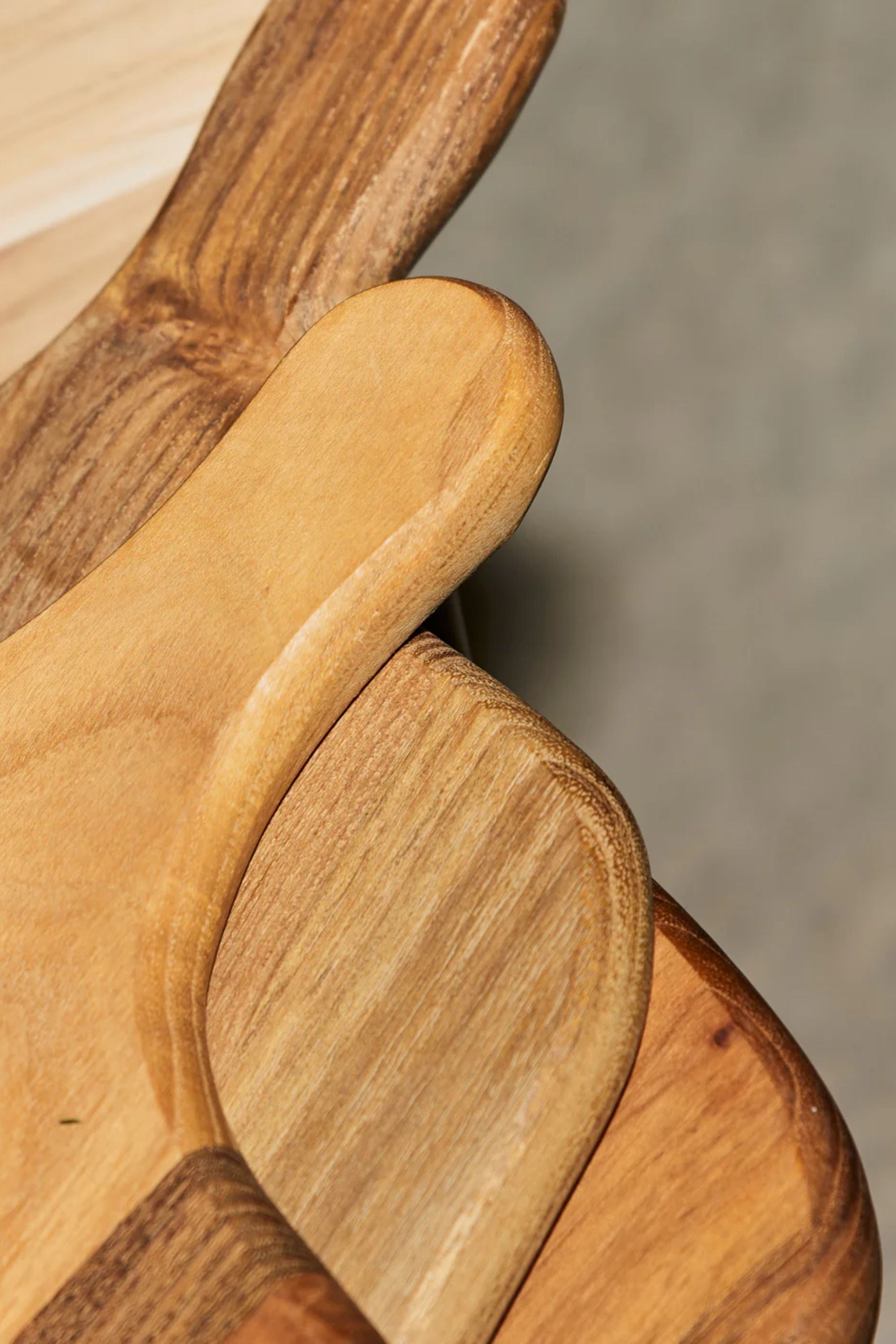 RAW Teak Wood cutting board 32 x 22 cm