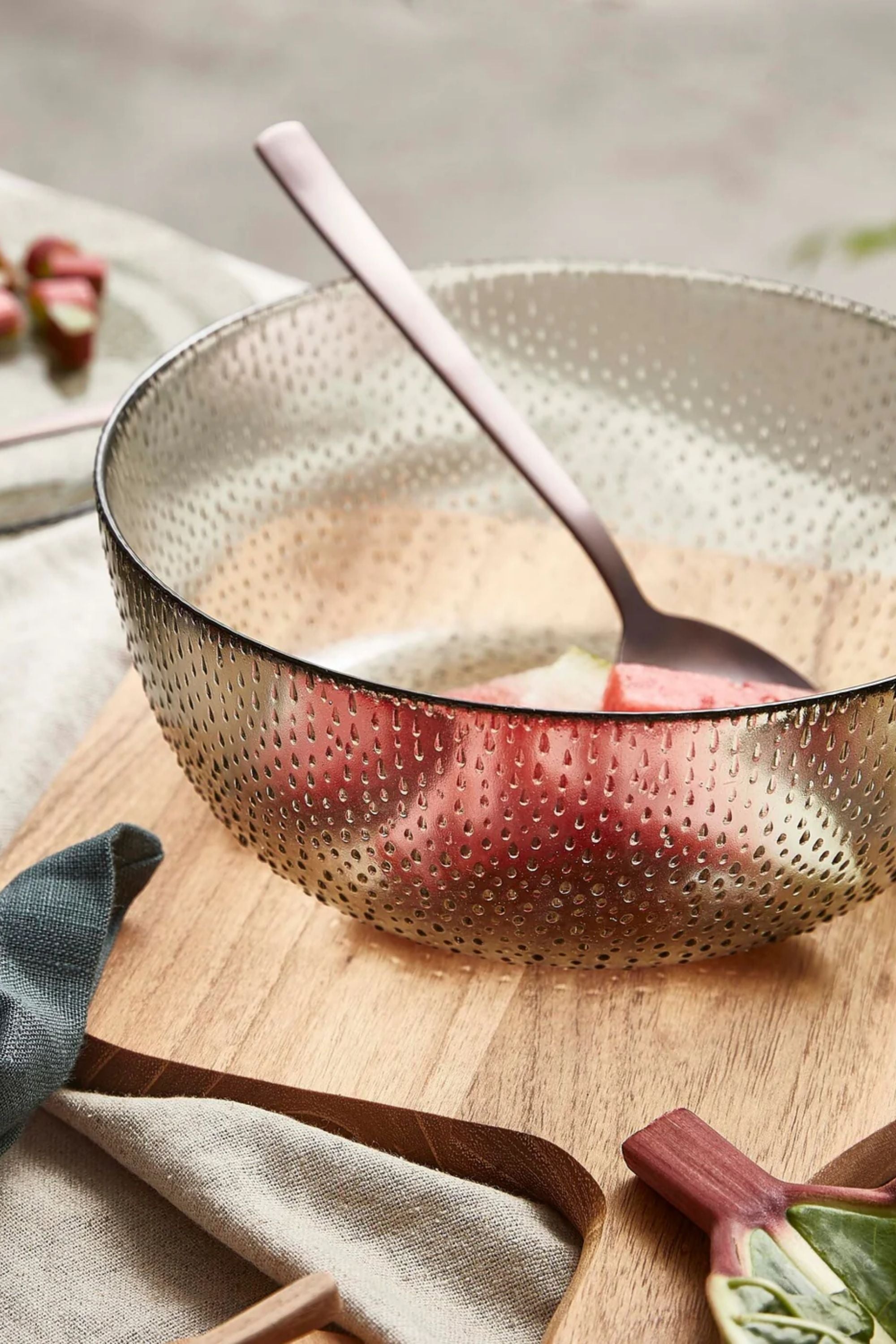 RAW Teak Wood cutting board 32 x 22 cm