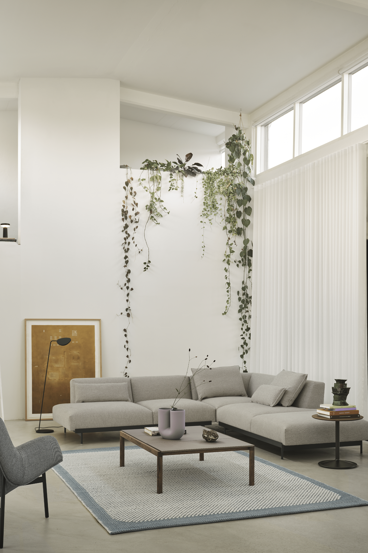 In Situ Modular Sofa, 2 seater, Clay12 configurations