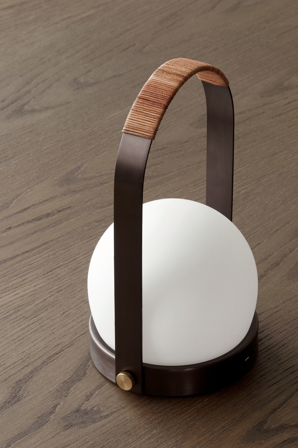 Carrie table lamp bronzed brass