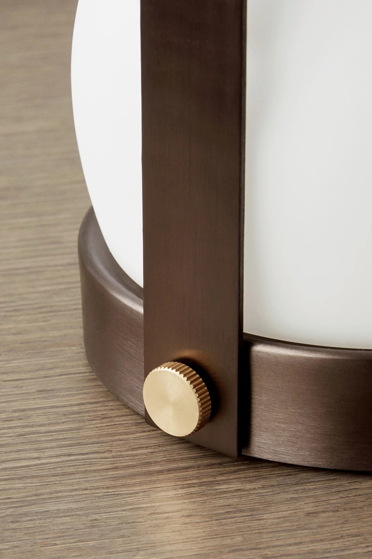 Carrie table lamp bronzed brass