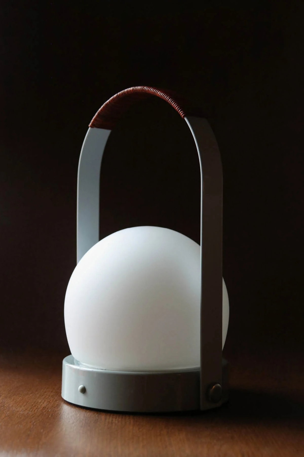 Carrie table lamp linen blue