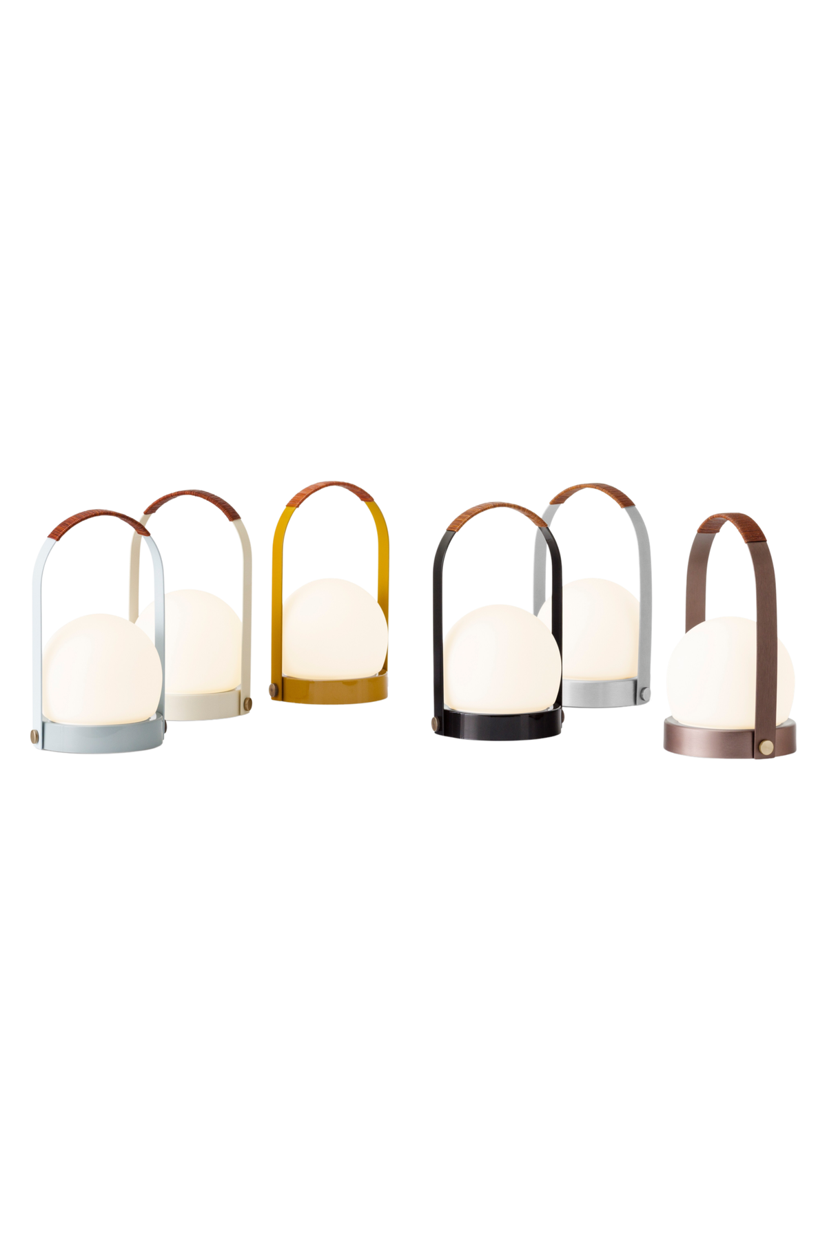 Carrie table lamp linen blue