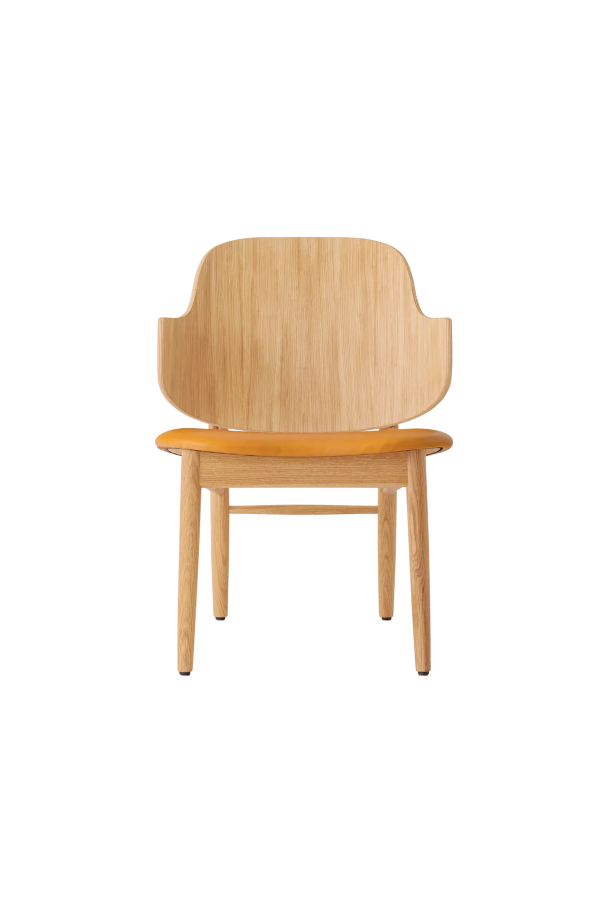 The Penguin Wooden Lounge Chair, natural oak