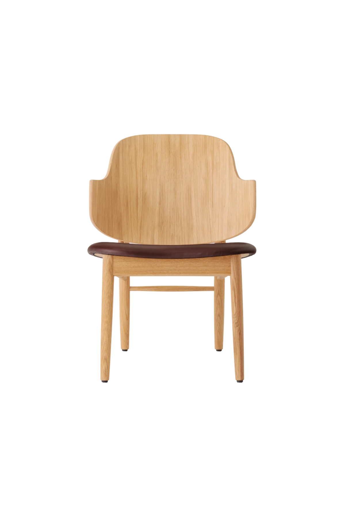 The Penguin Wooden Lounge Chair, natural oak