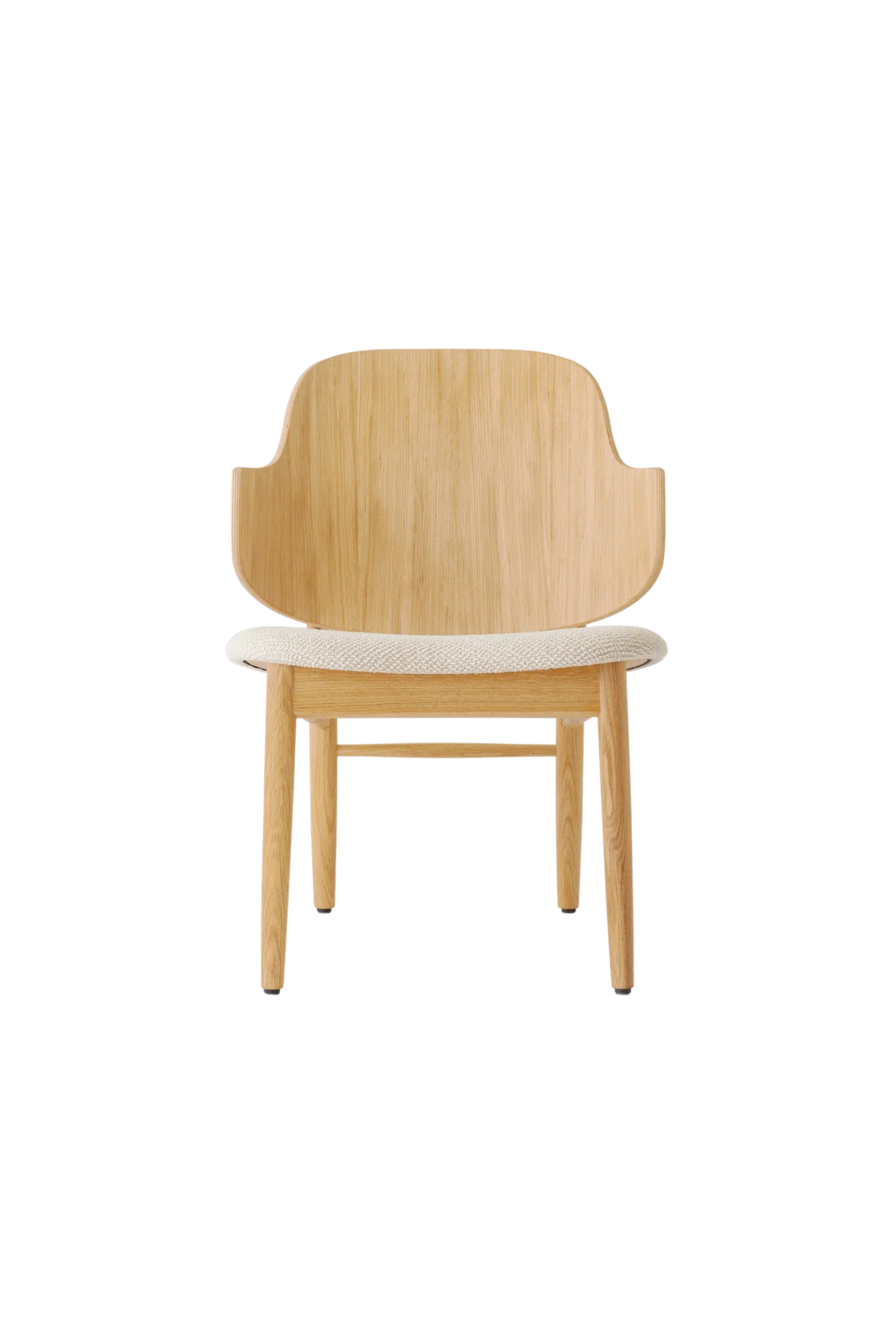 The Penguin Wooden Lounge Chair, natural oak