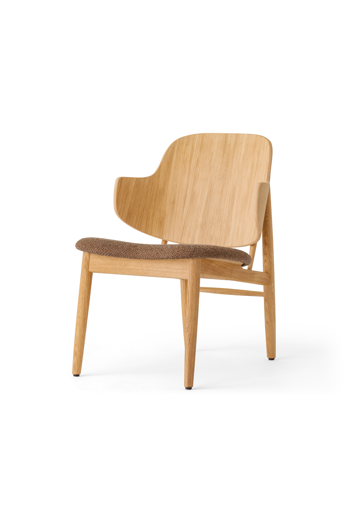 The Penguin Wooden Lounge Chair, natural oak