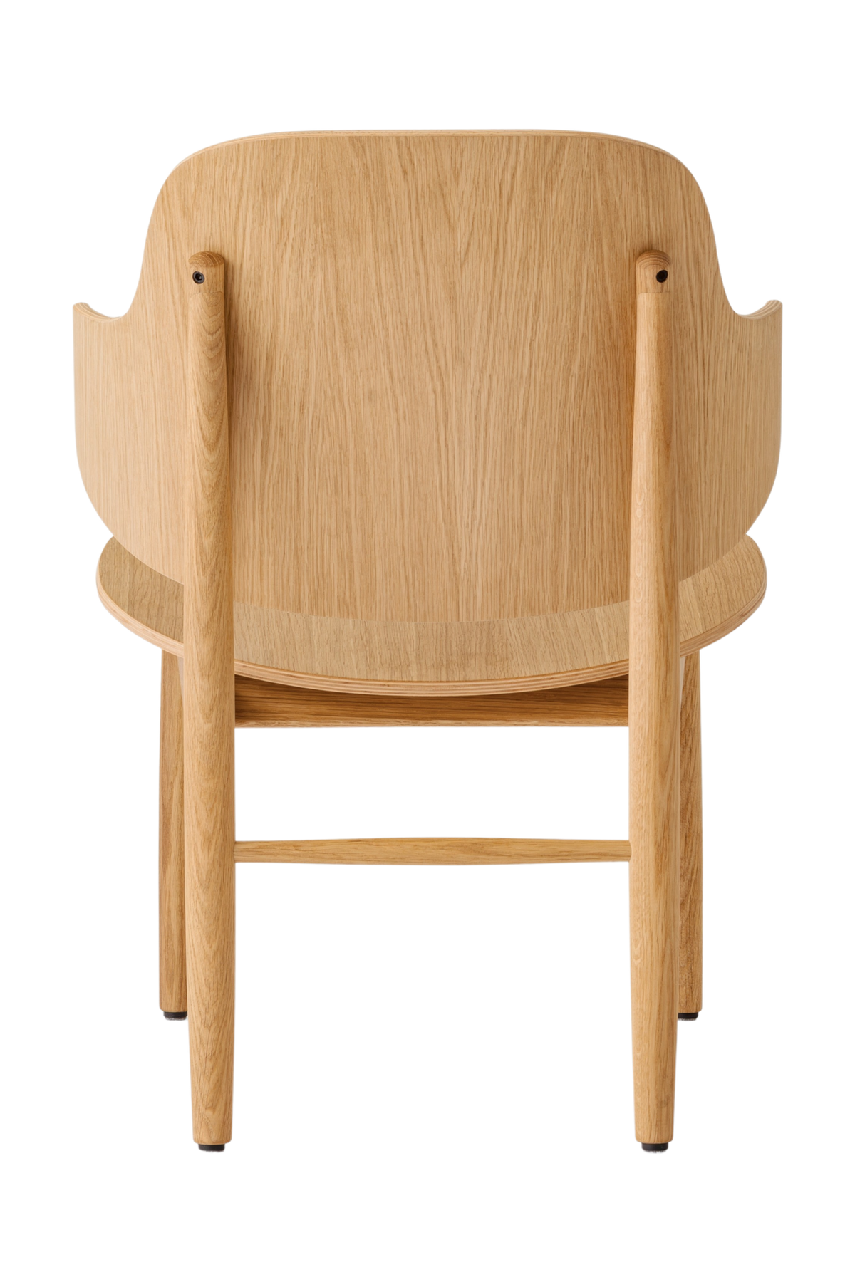 The Penguin Wooden Lounge Chair, natural oak