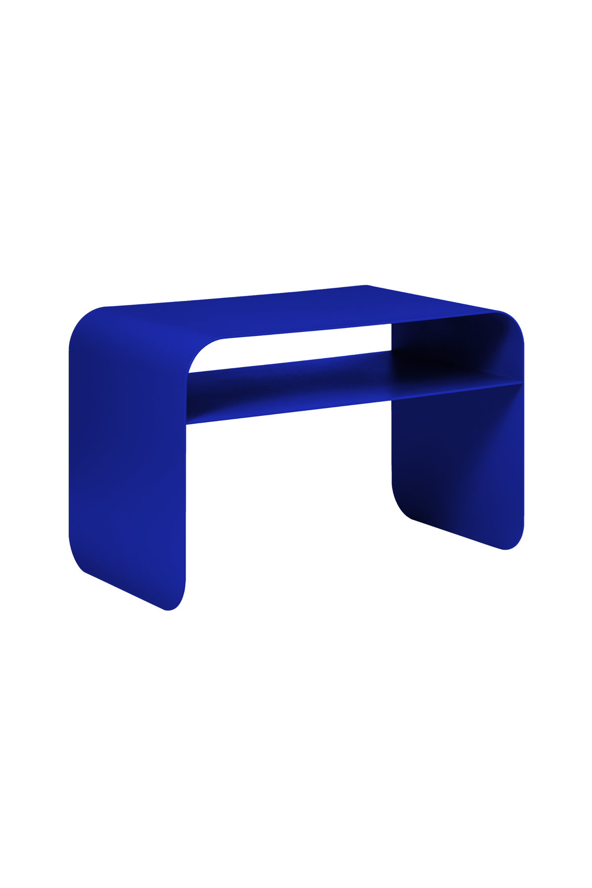 Solis royal blue side table