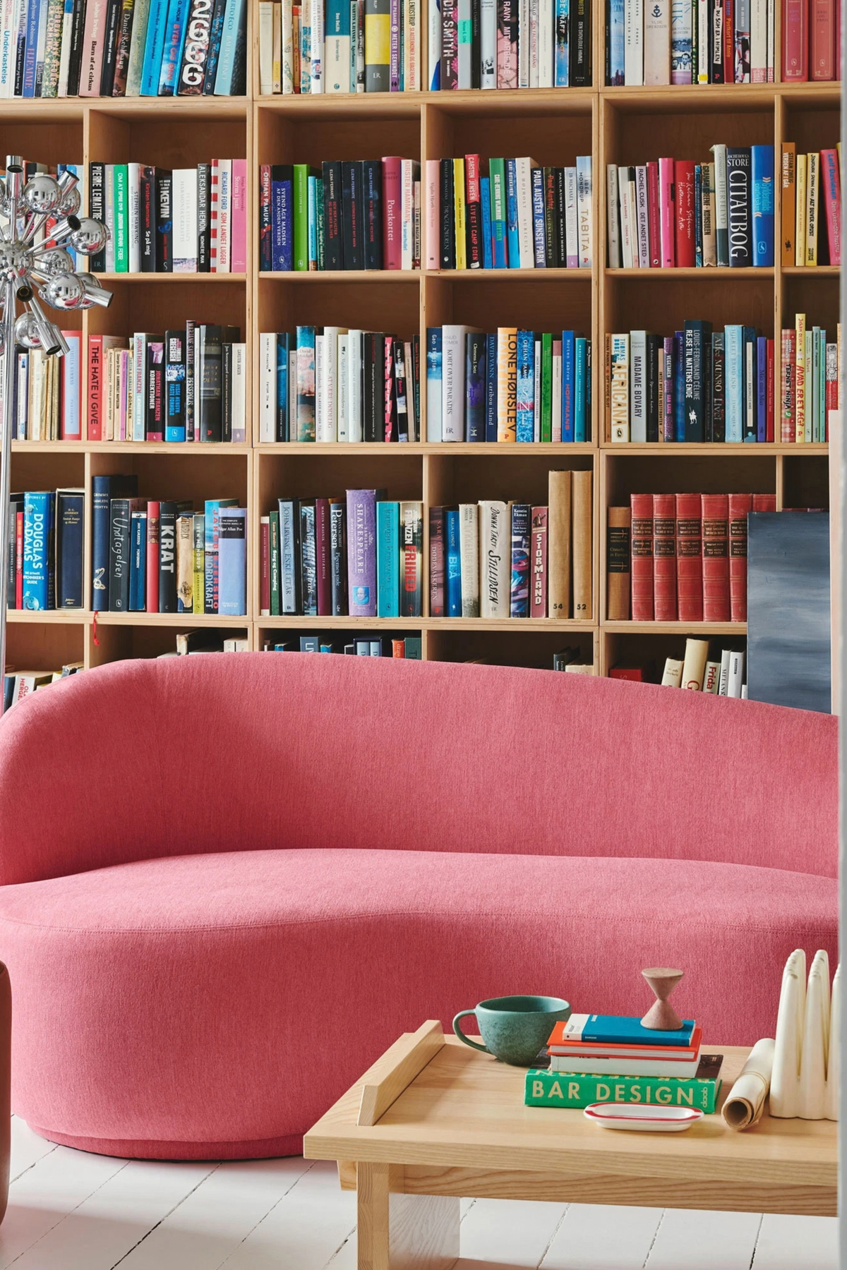 Rose 2,5-seater sofa left, Firenze Bubble Gum