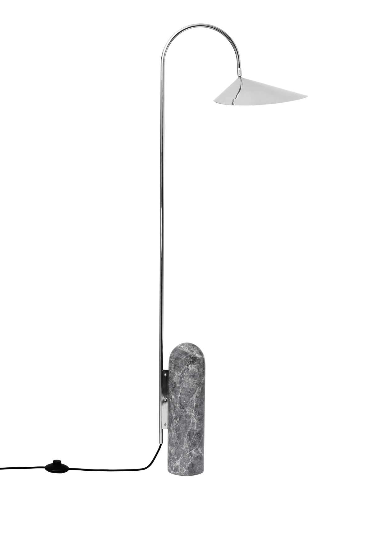 Arum Floor Lamp Stainless Steel