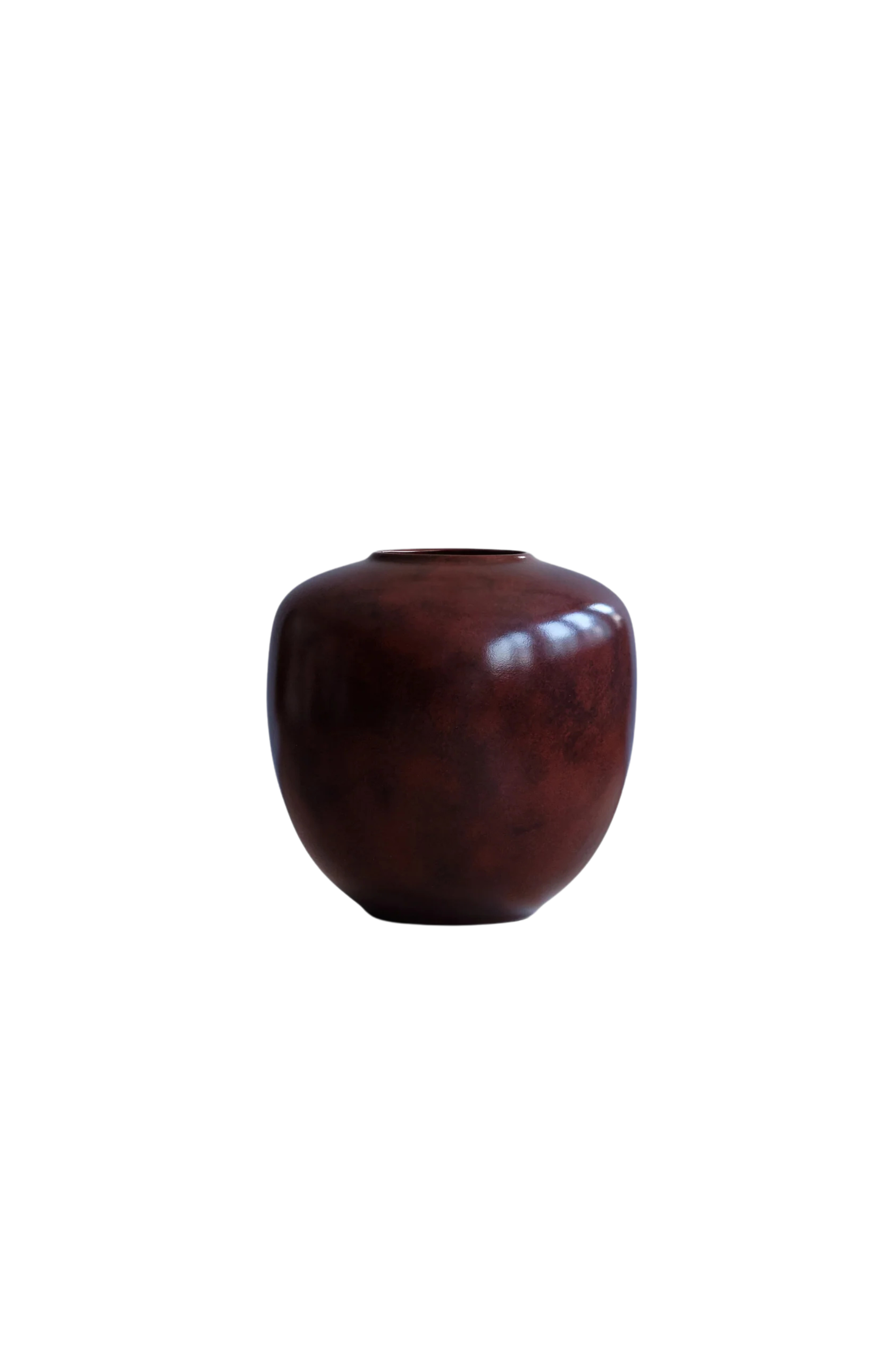 Sunao váza, mini, gesztenyebarna