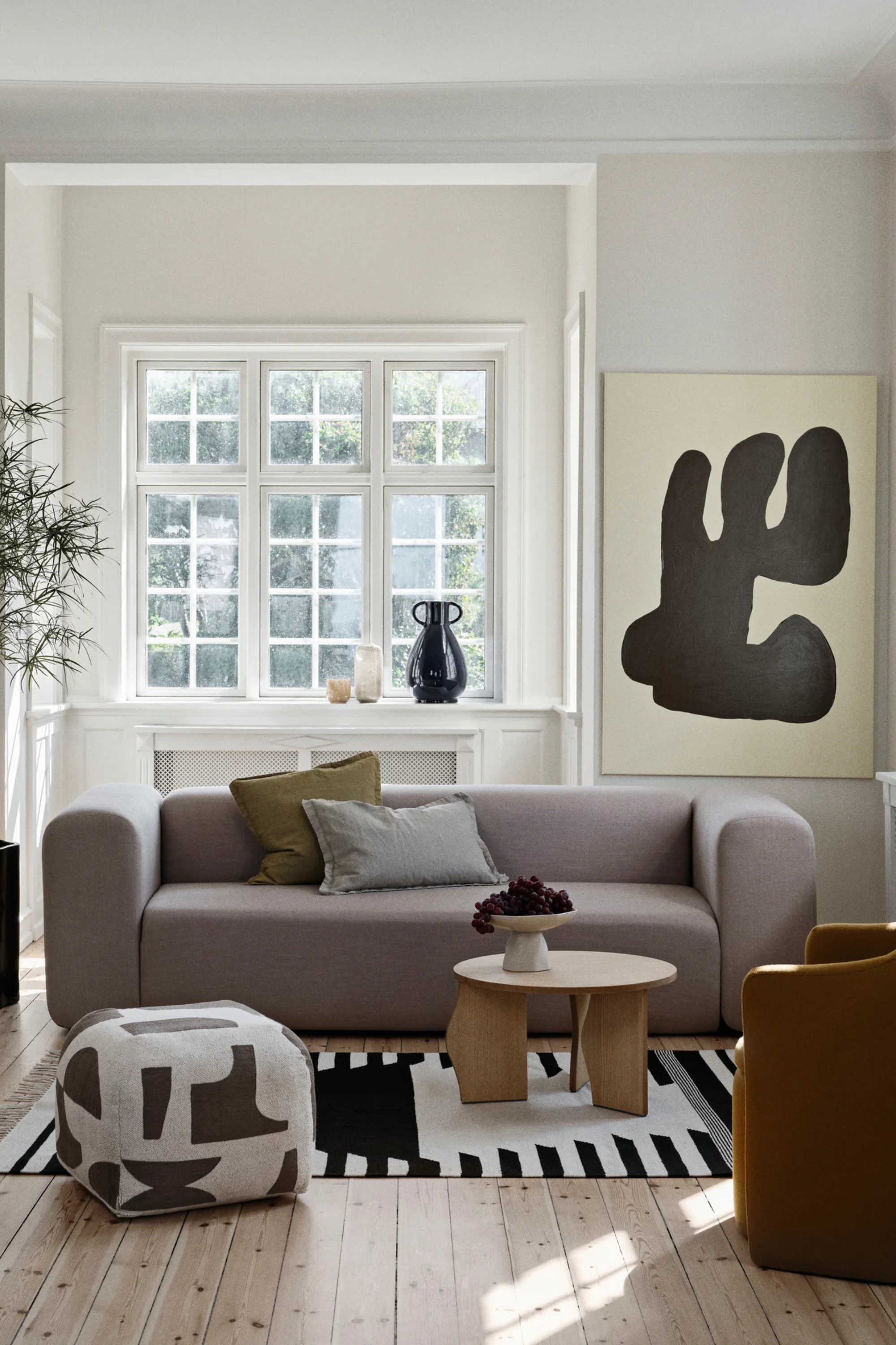 Linn Cushion dove grey 40x60 cm