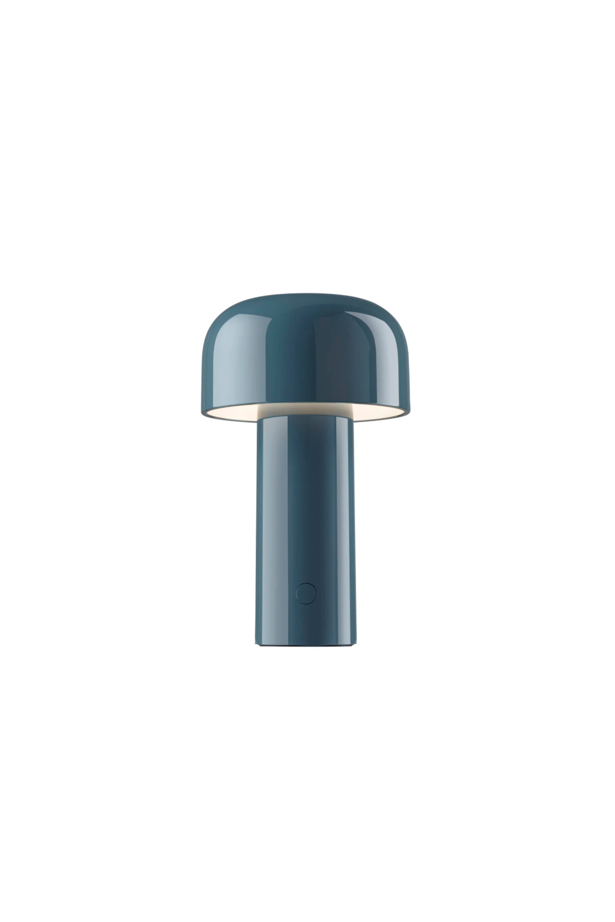 Bellhop Unplugged table lamp, grey blue
