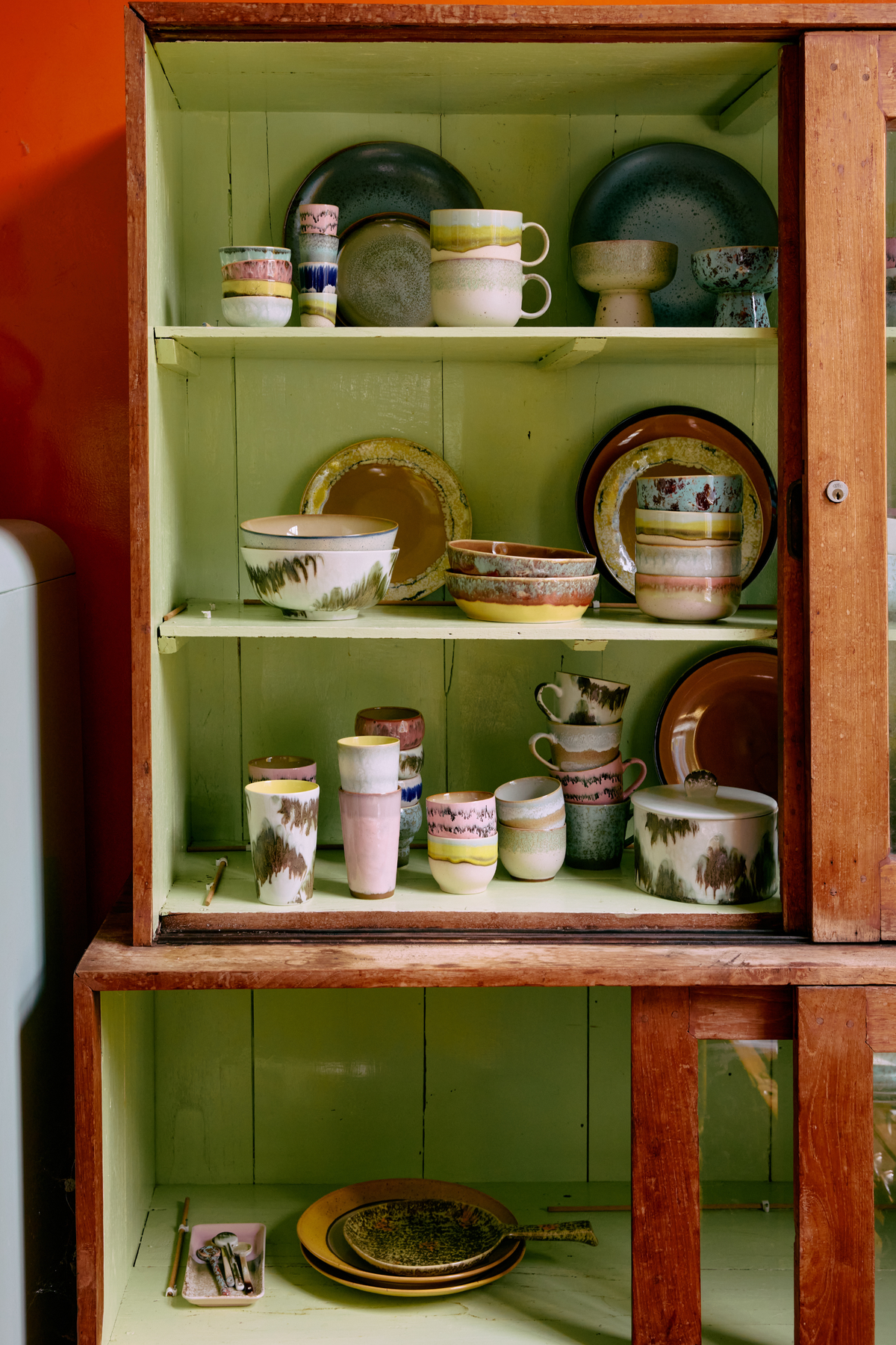 70s ceramics dessert bowls, impression